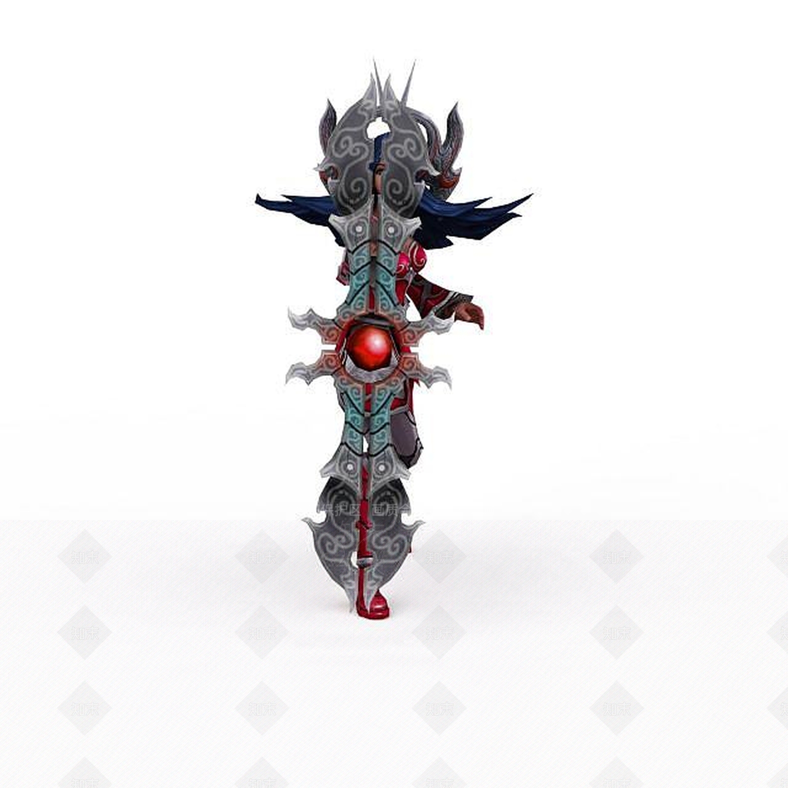 现代LOL艾瑞莉娅3D模型下载【ID:1198436609】