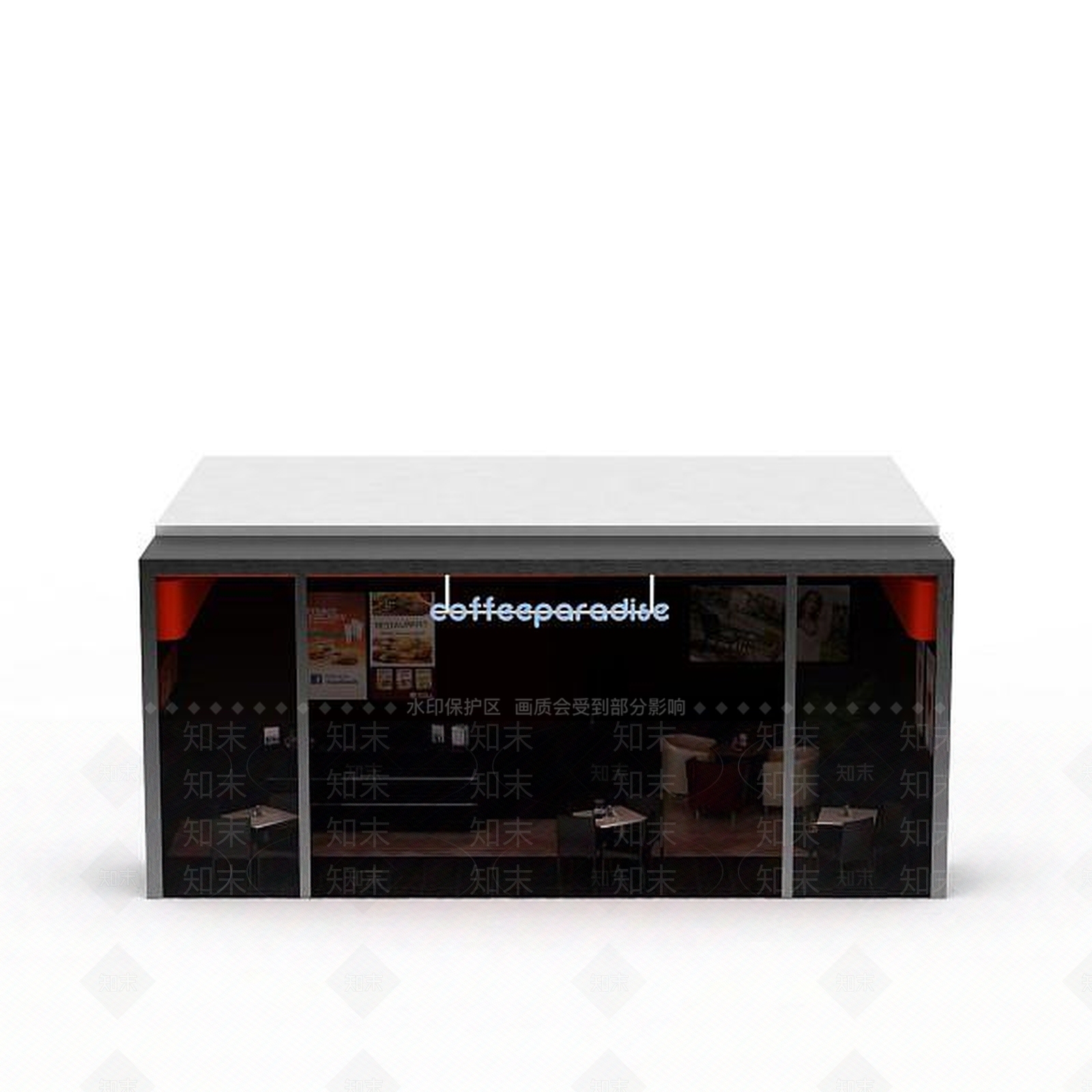 现代商场服饰道具3D模型下载【ID:1198437896】