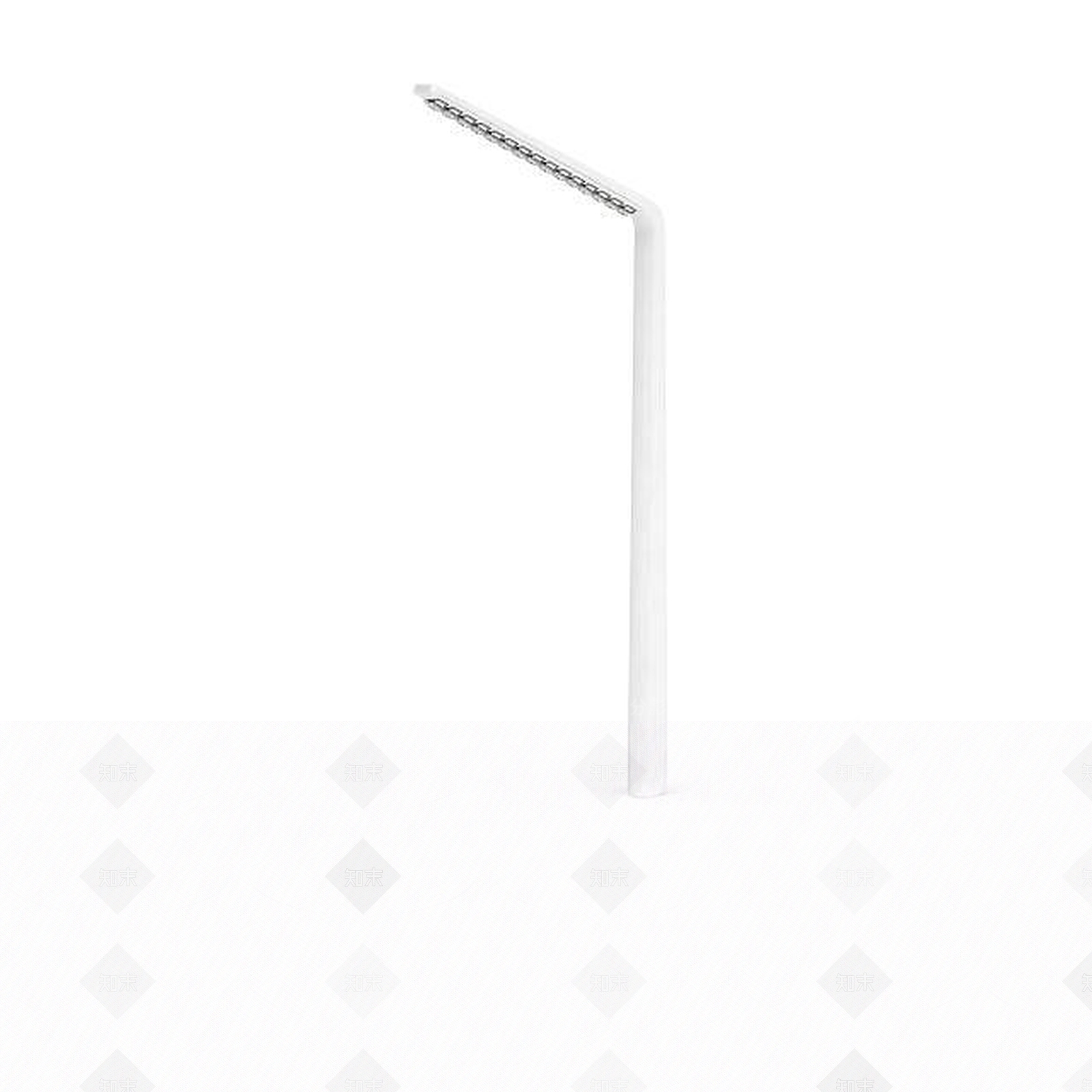 现代太阳能路灯3D模型下载【ID:1198438101】