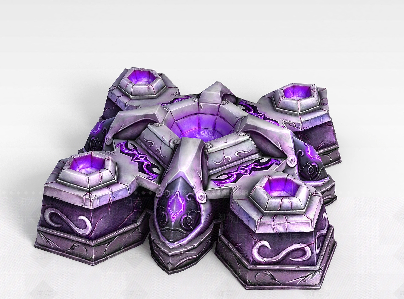 现代LOL城堡基地3D模型下载【ID:1198439512】