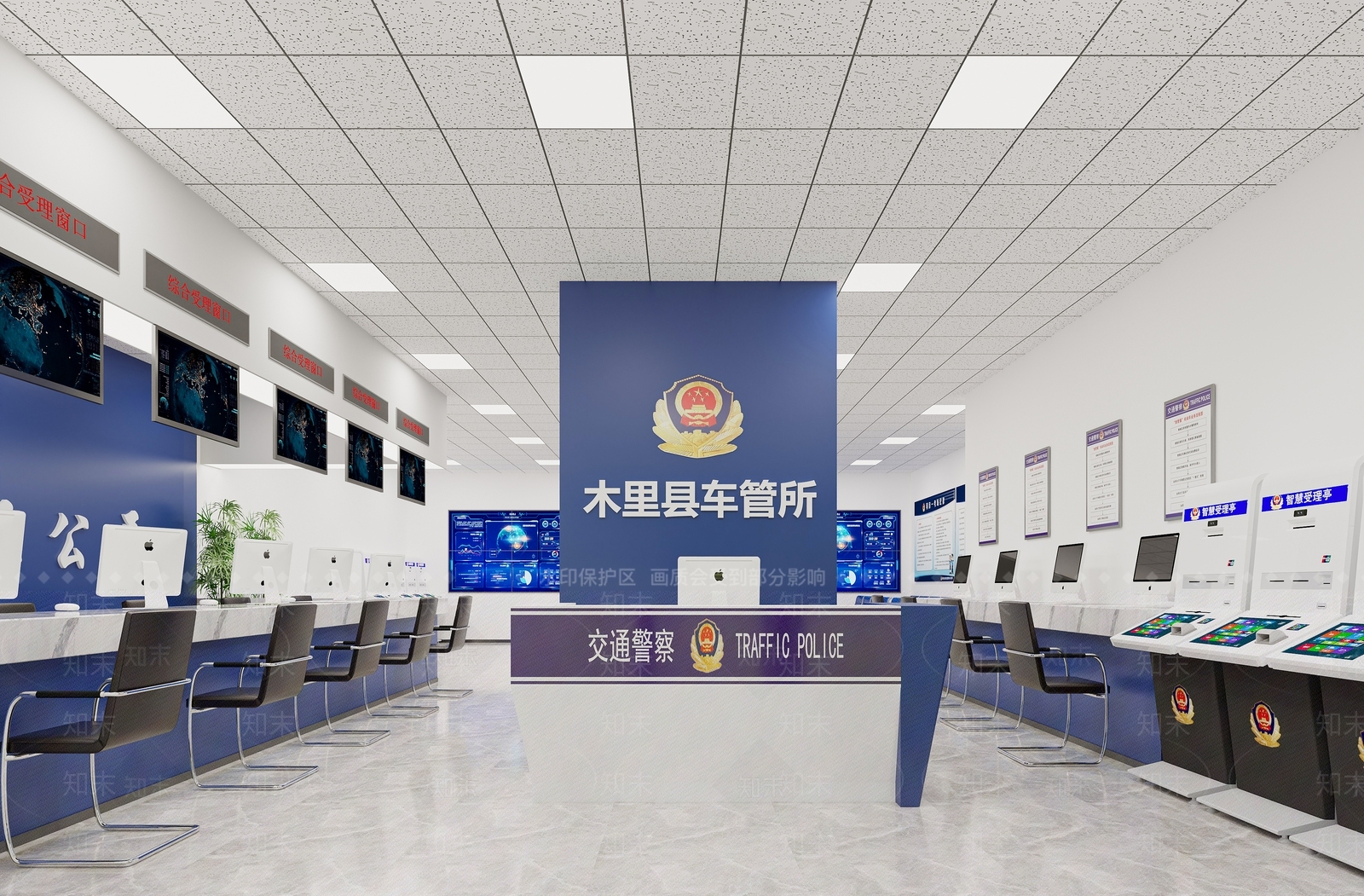 现代极简其他通用空间3D模型下载【ID:1198440629】