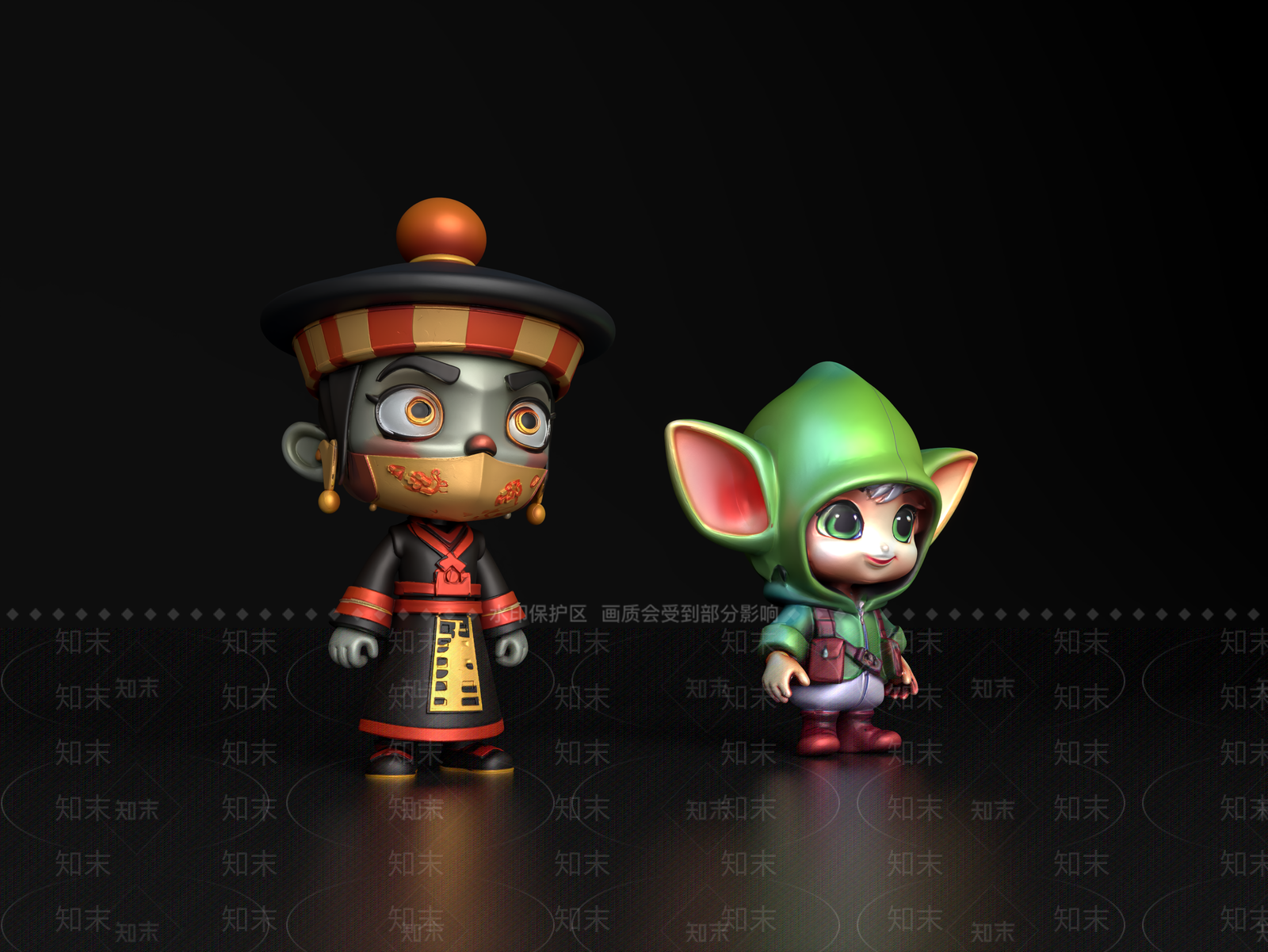 虚拟人物3D模型下载【ID:1198443604】