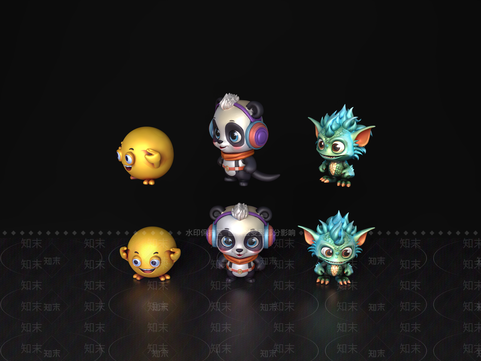 其他动物3D模型下载【ID:1198443951】