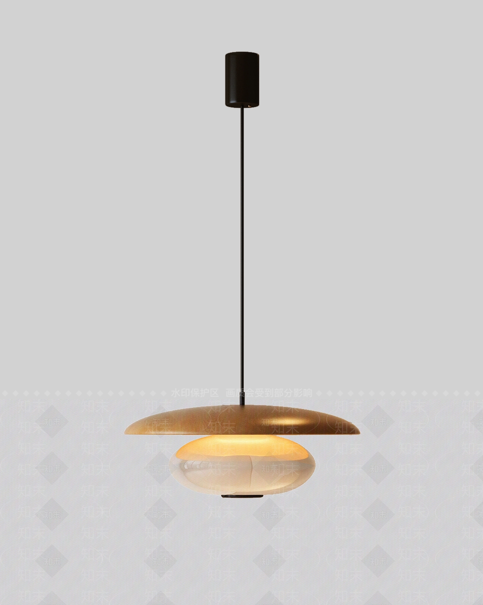 现代中古吊灯SU模型下载【ID:1198449045】