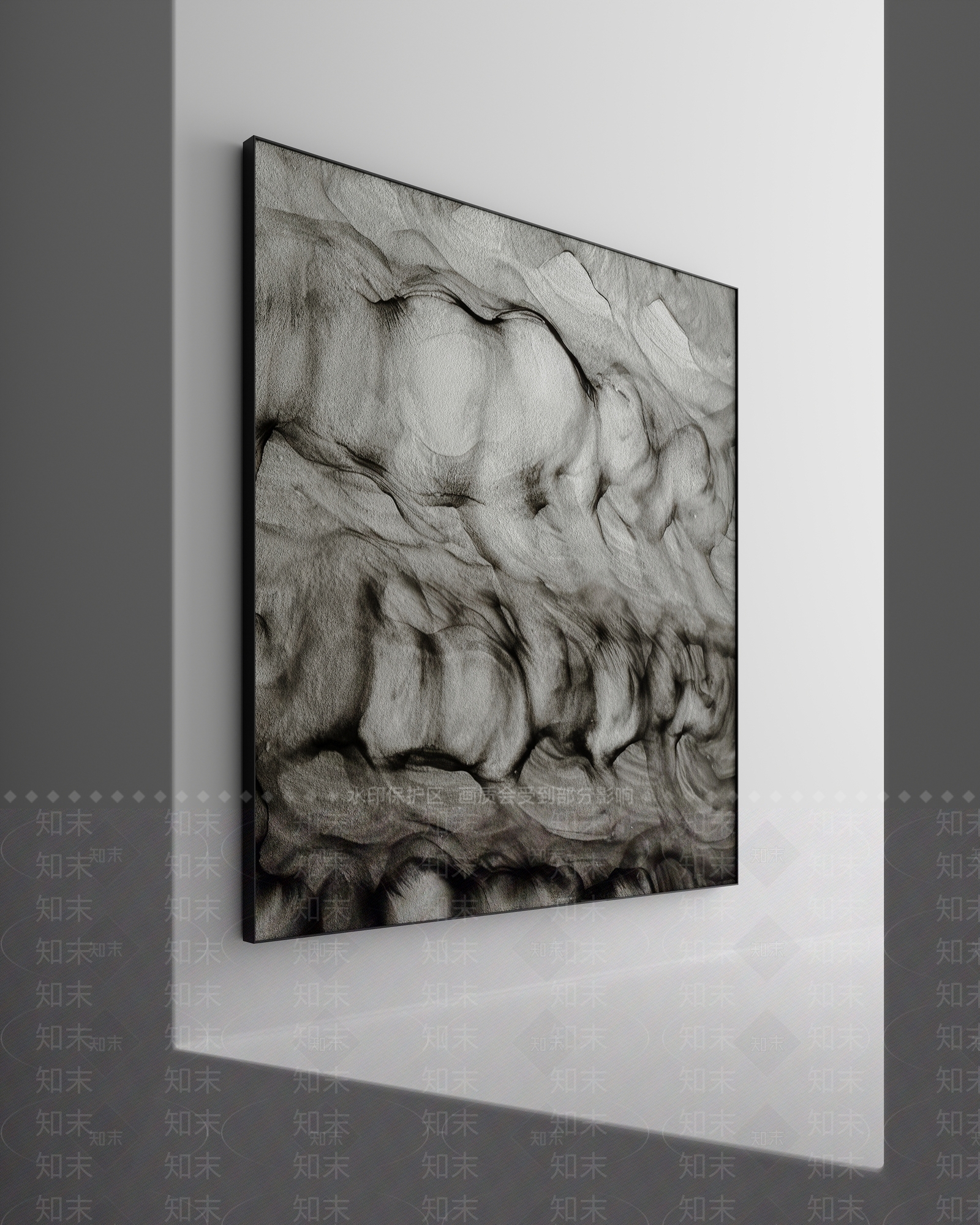 现代新中式挂画3D模型下载【ID:1198449490】