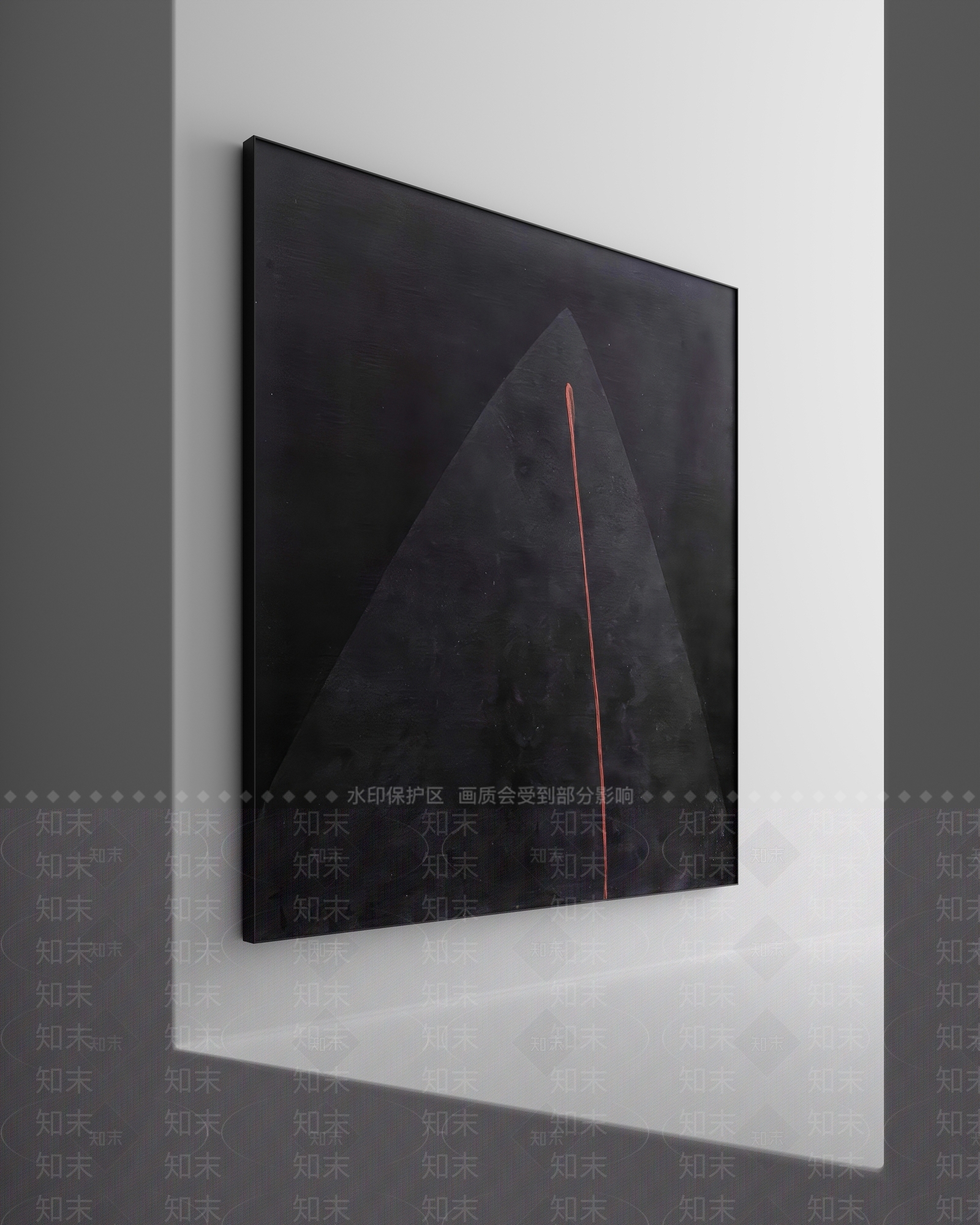 新中式侘寂挂画3D模型下载【ID:1198449553】