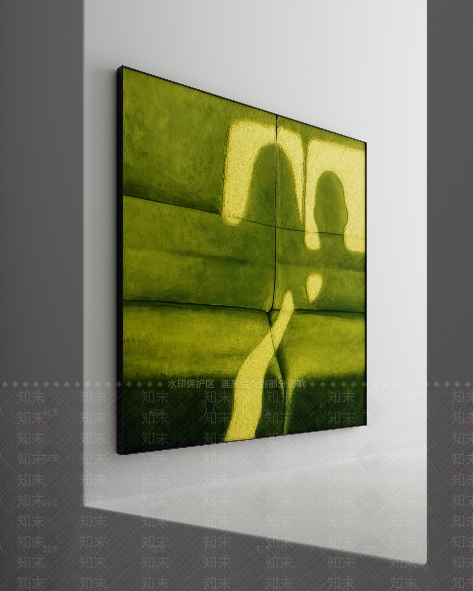 奶油原木挂画3D模型下载【ID:1198449934】