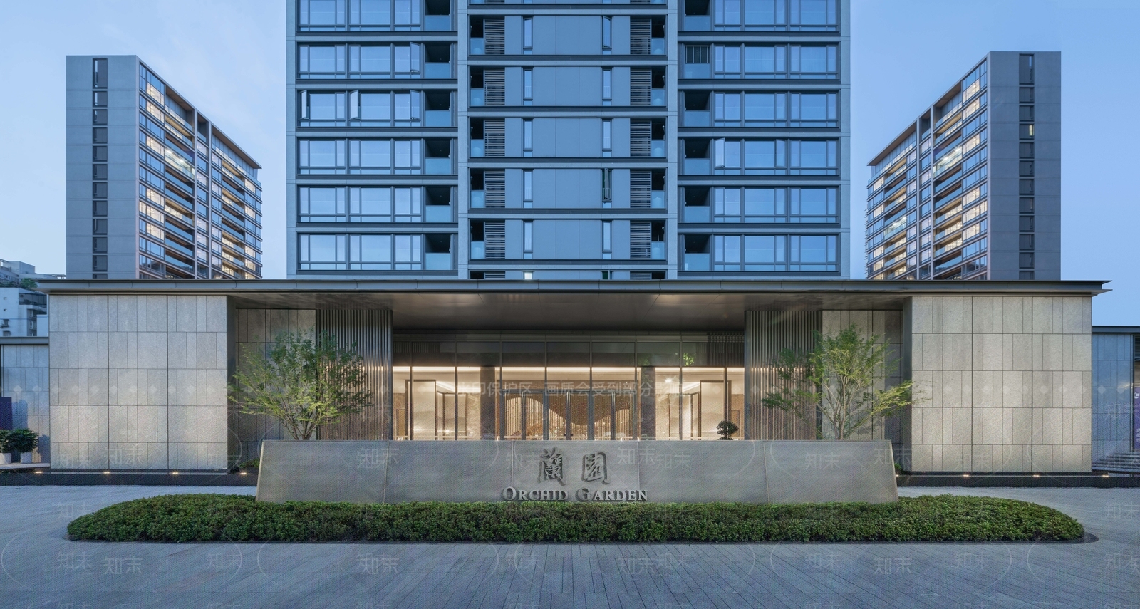 现代小公建SU模型下载【ID:1198459075】