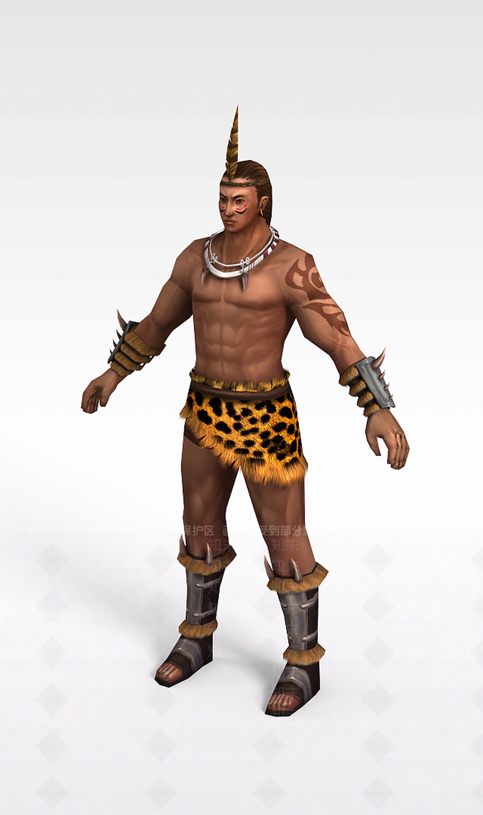 现代游戏人物3D模型下载【ID:1198464874】