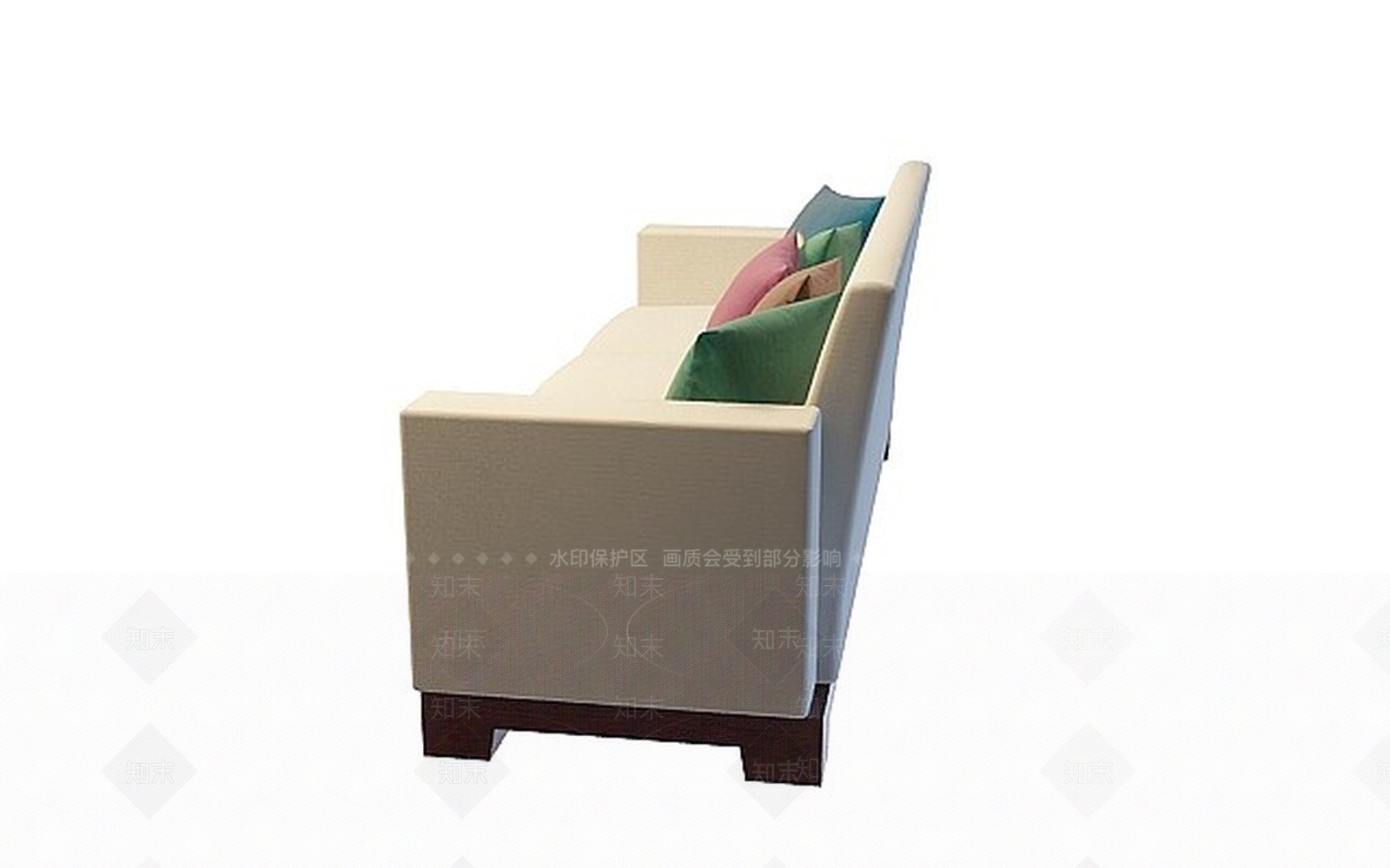 现代三人沙发3D模型下载【ID:1198465322】