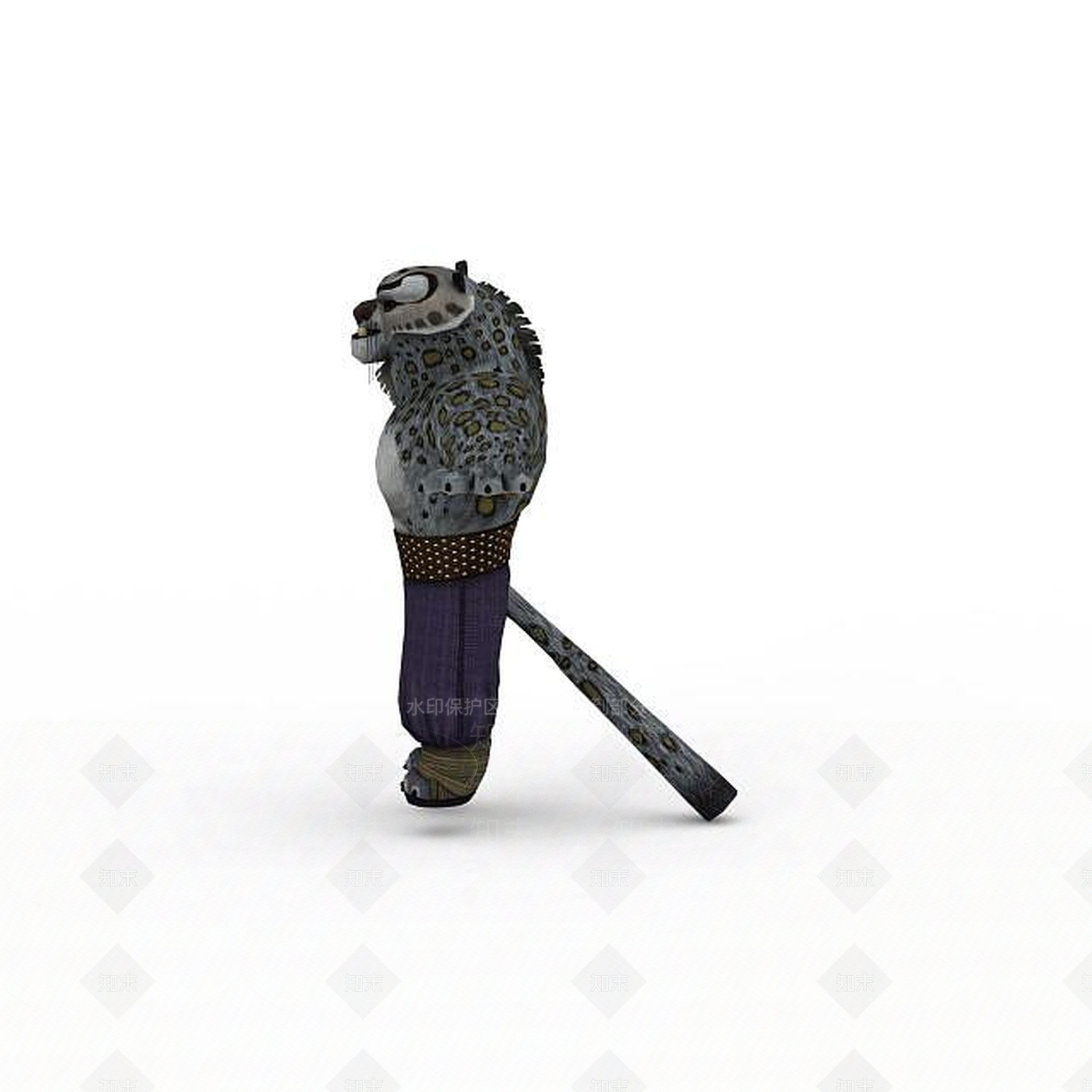 现代功夫熊猫3D模型下载【ID:1198465949】