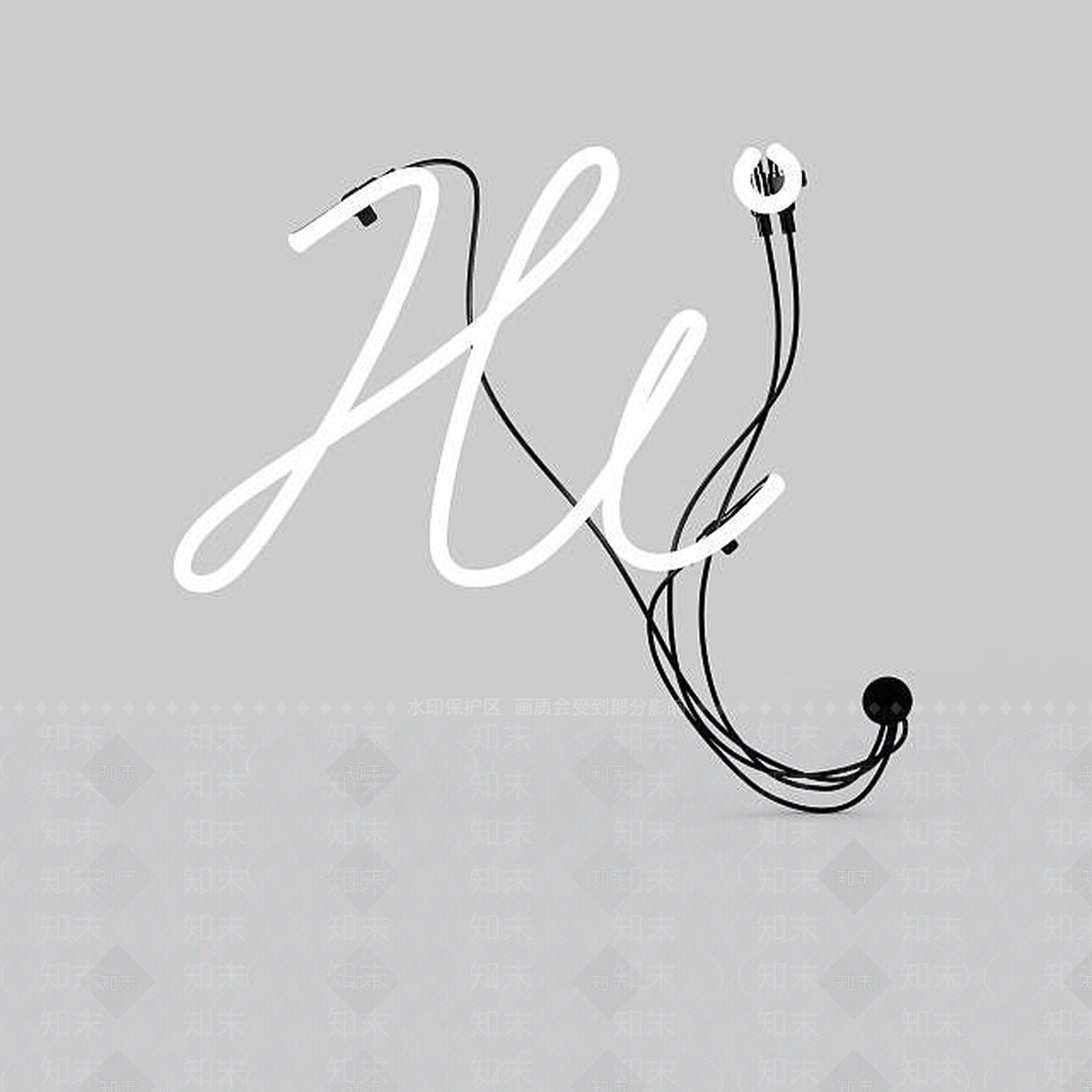 现代室内创意灯具3D模型下载【ID:1198466014】