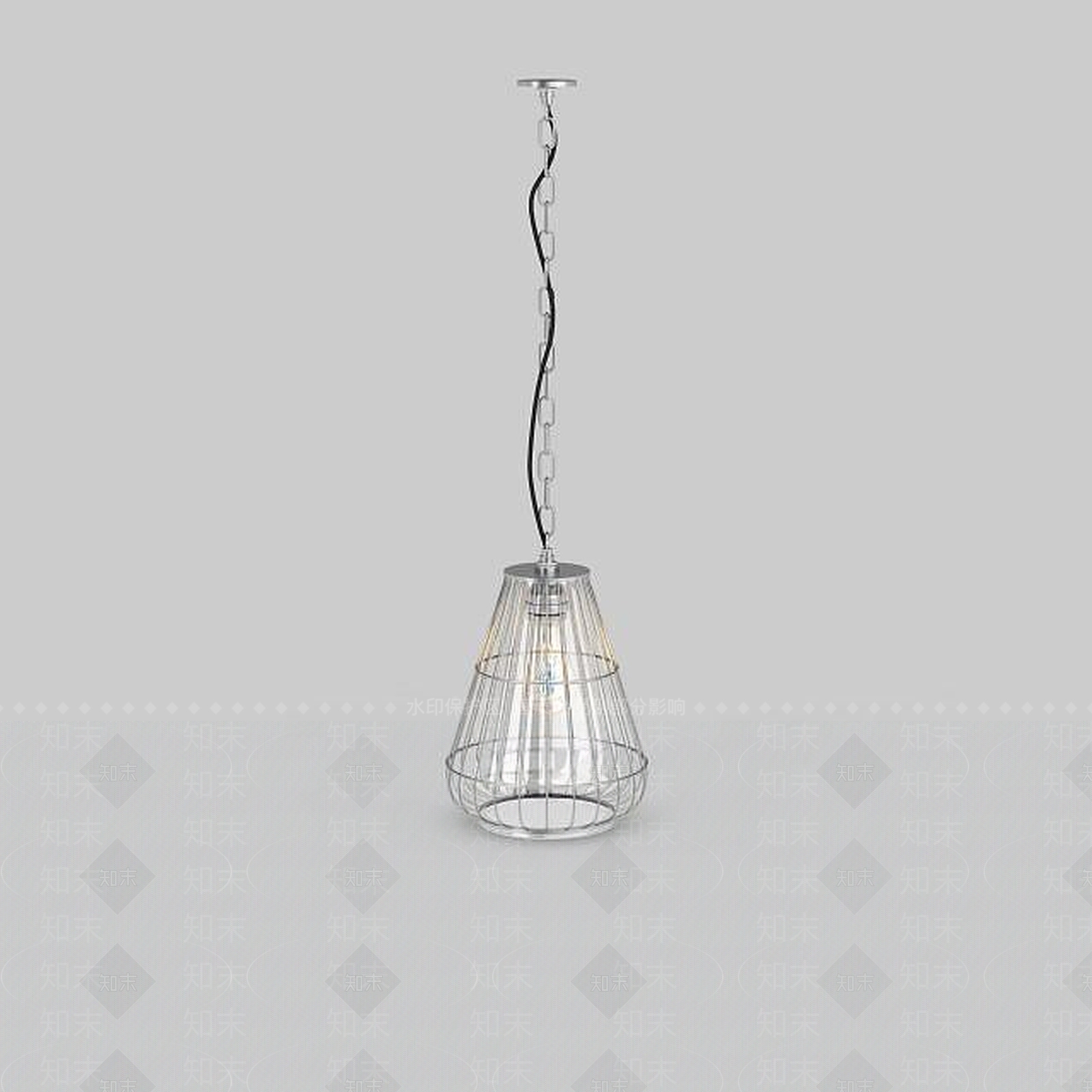 现代室内吊灯3D模型下载【ID:1198466077】