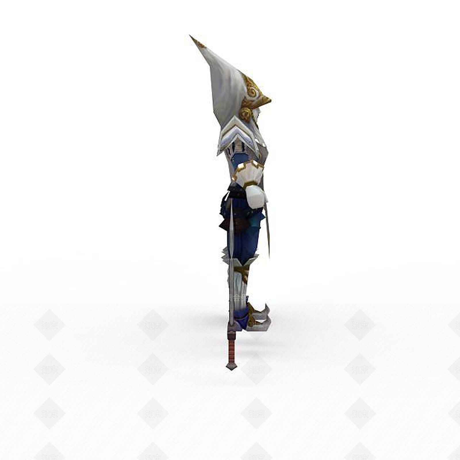 现代游戏角色士兵3D模型下载【ID:1198466664】