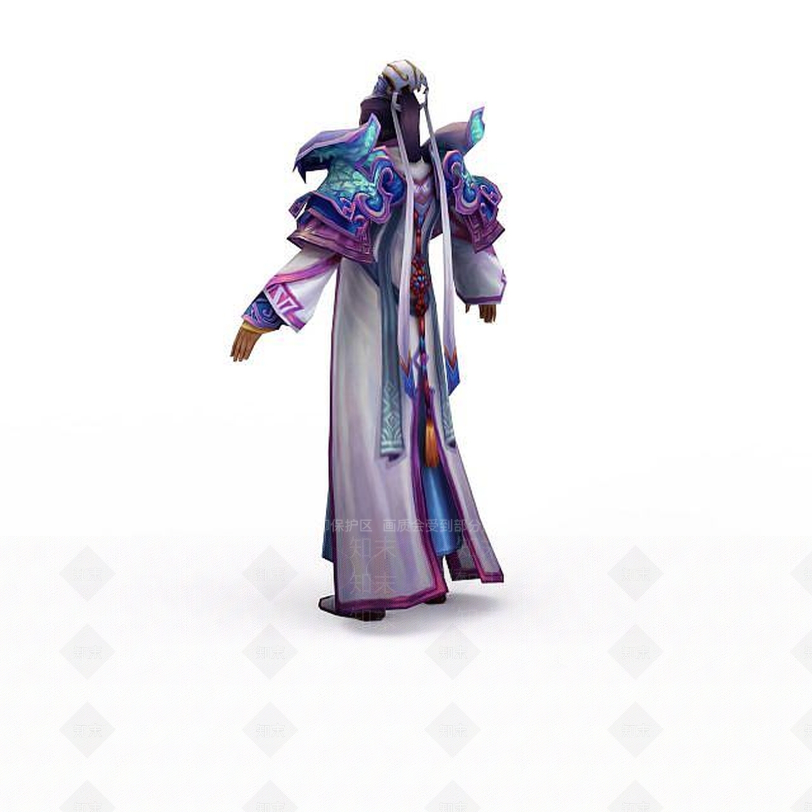 现代游戏主角人物3D模型下载【ID:1198466982】