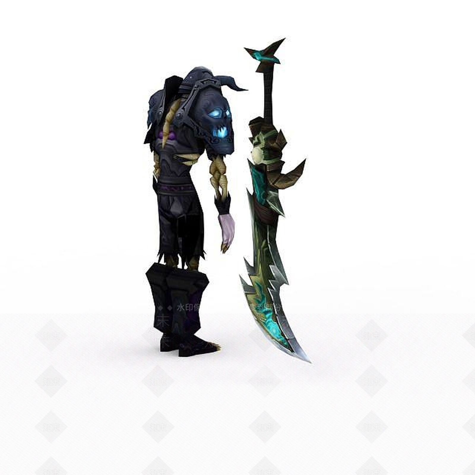 现代WOW魔兽世界怪角色3D模型下载【ID:1198467143】