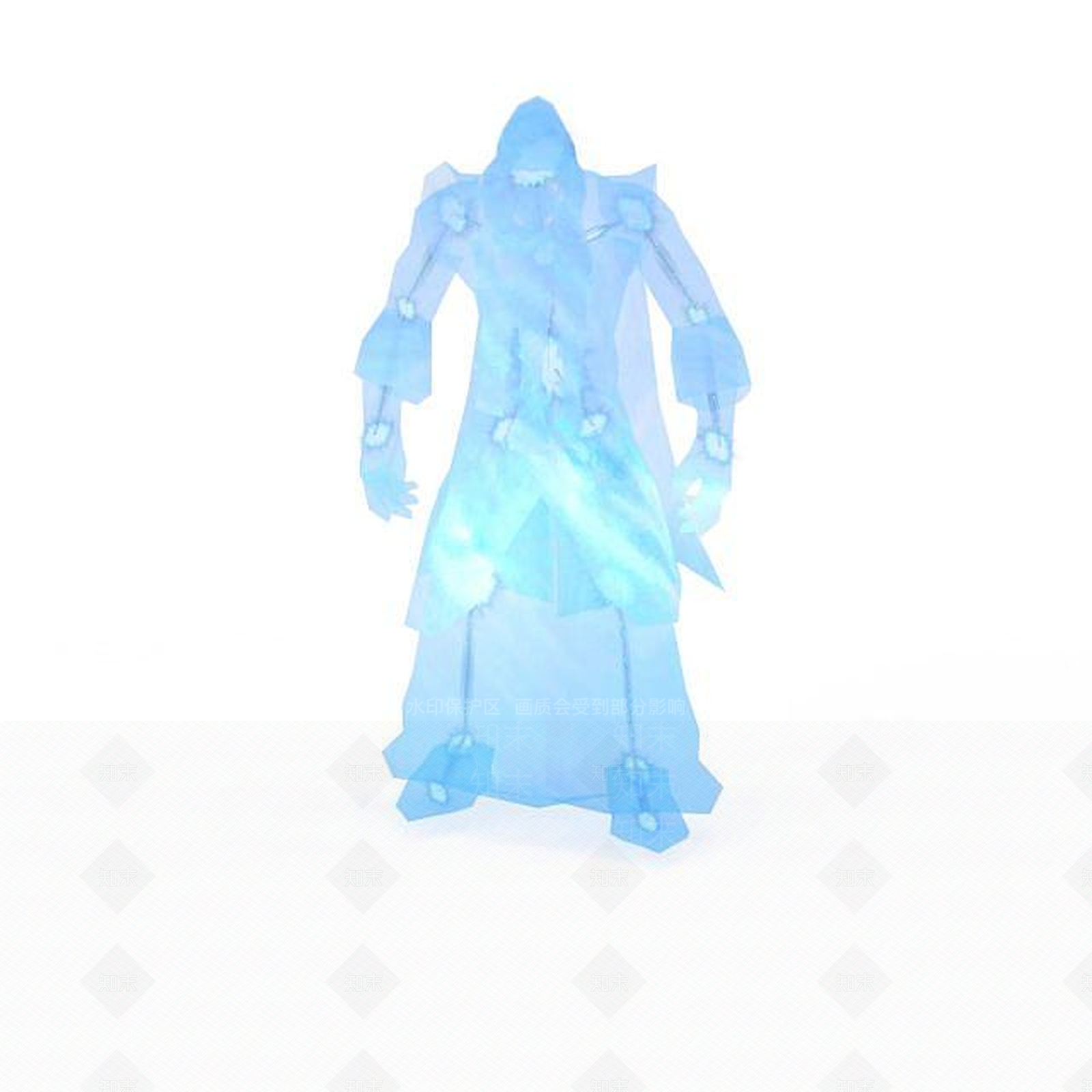 现代WOW魔兽世界游戏角色3D模型下载【ID:1198467127】