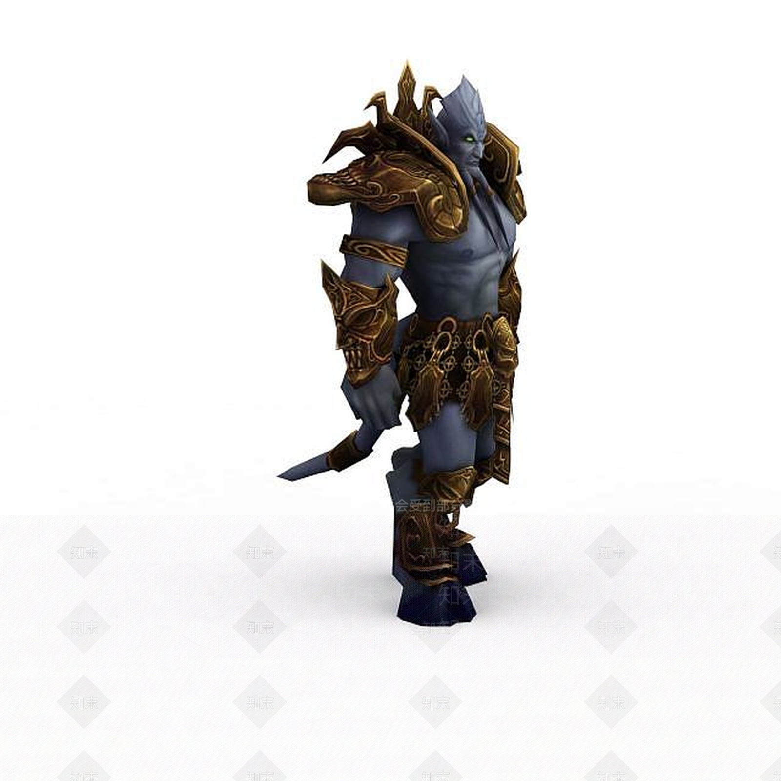 现代魔兽世界怪兽角色3D模型下载【ID:1198467291】