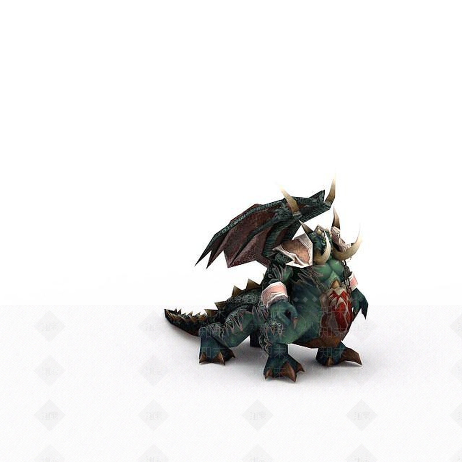 现代WOW魔兽世界游戏角色3D模型下载【ID:1198467202】
