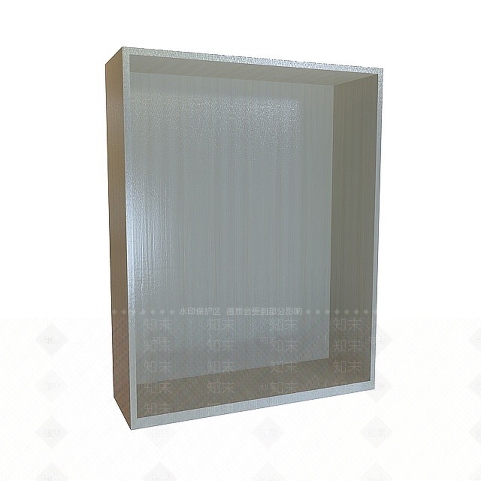 现代简易衣柜3D模型下载【ID:1198467359】