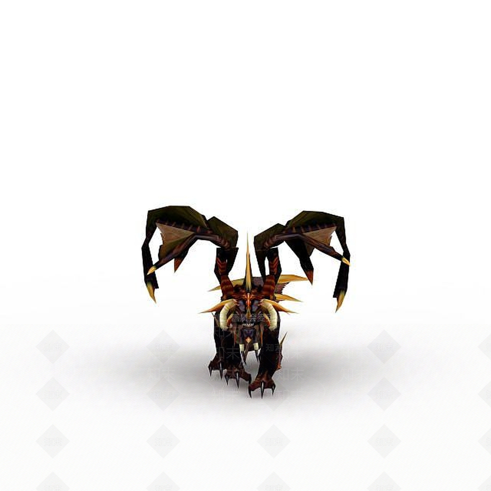 现代魔兽世界游戏角色3D模型下载【ID:1198467451】