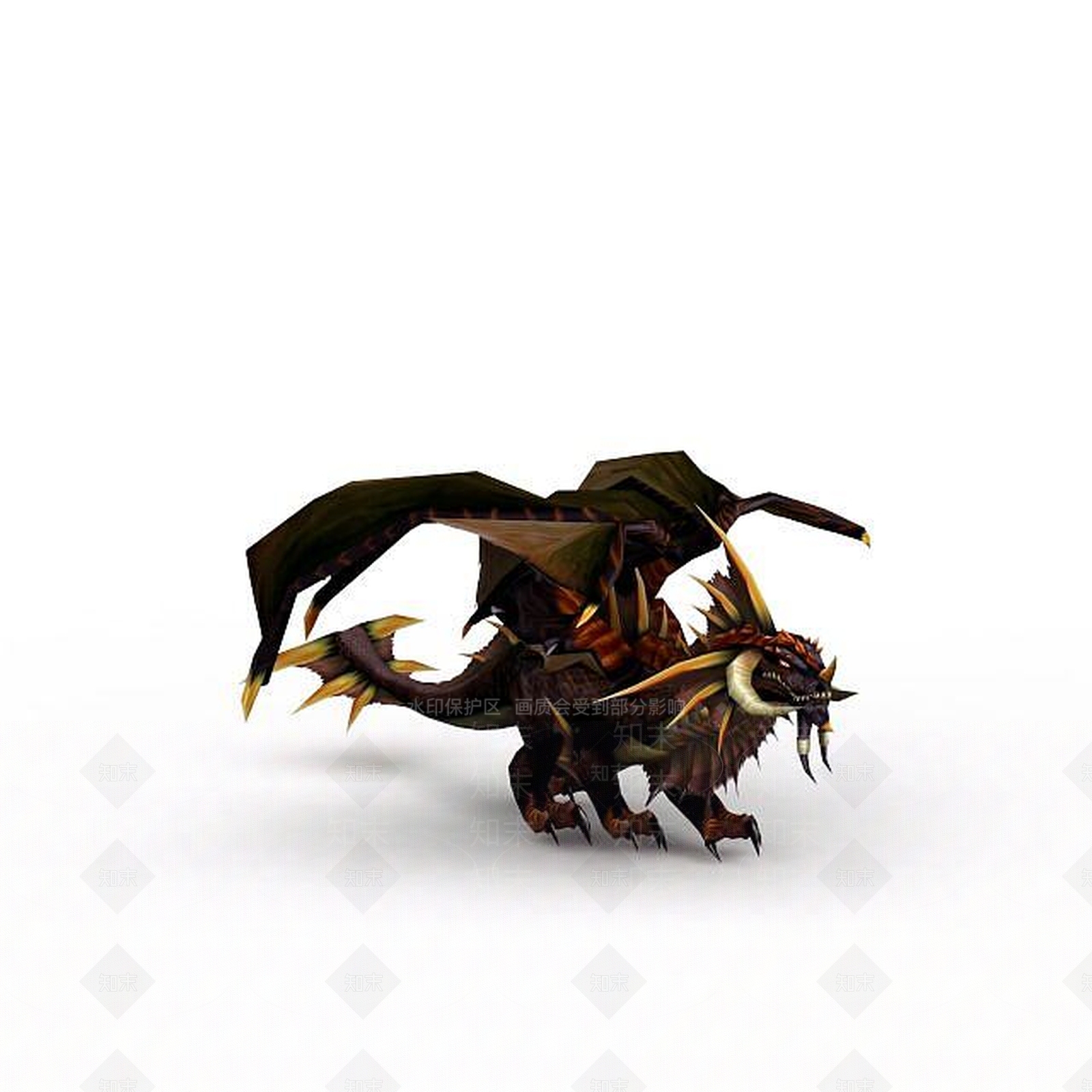 现代魔兽世界游戏角色3D模型下载【ID:1198467451】