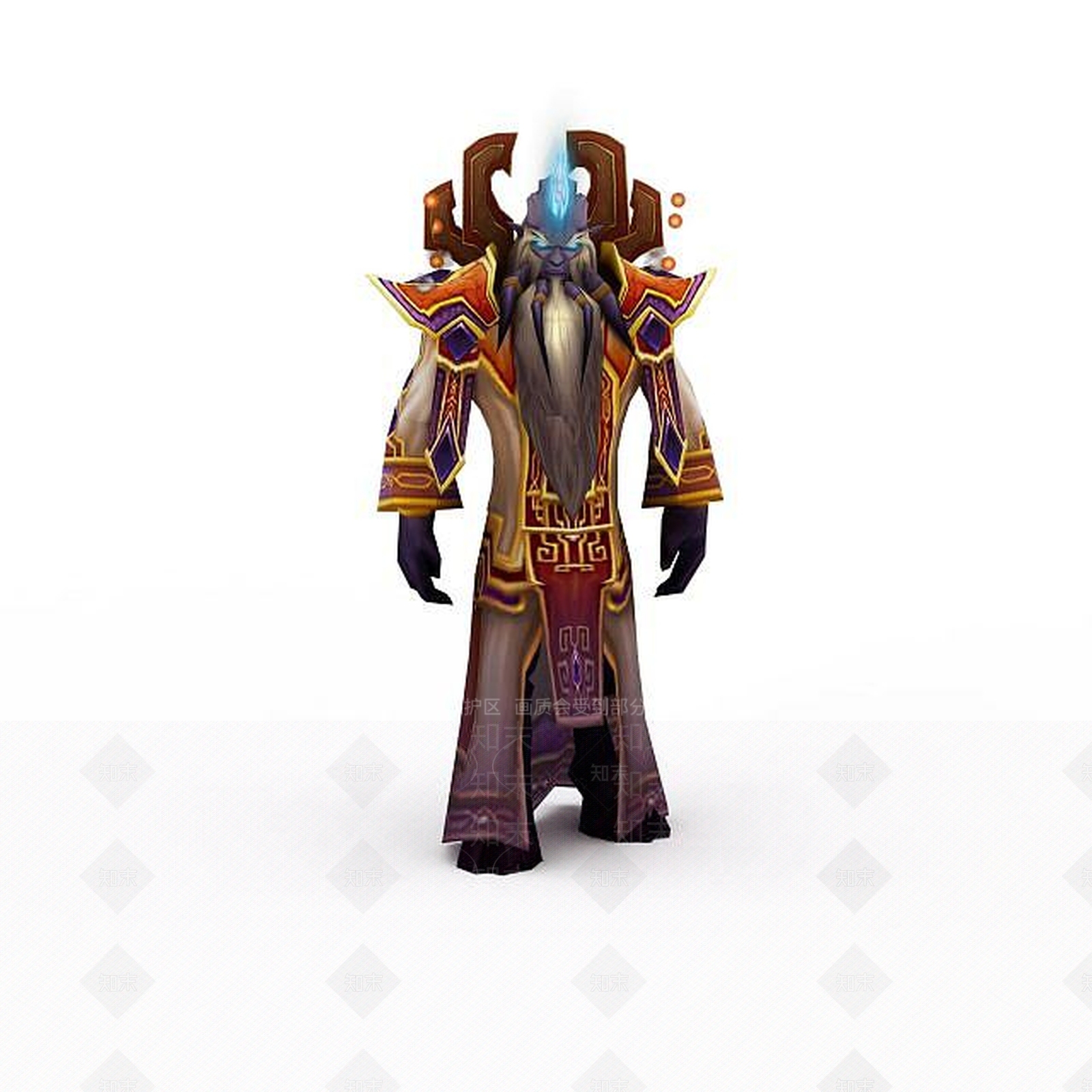 现代WOW魔兽世界系列角色3D模型下载【ID:1198467429】