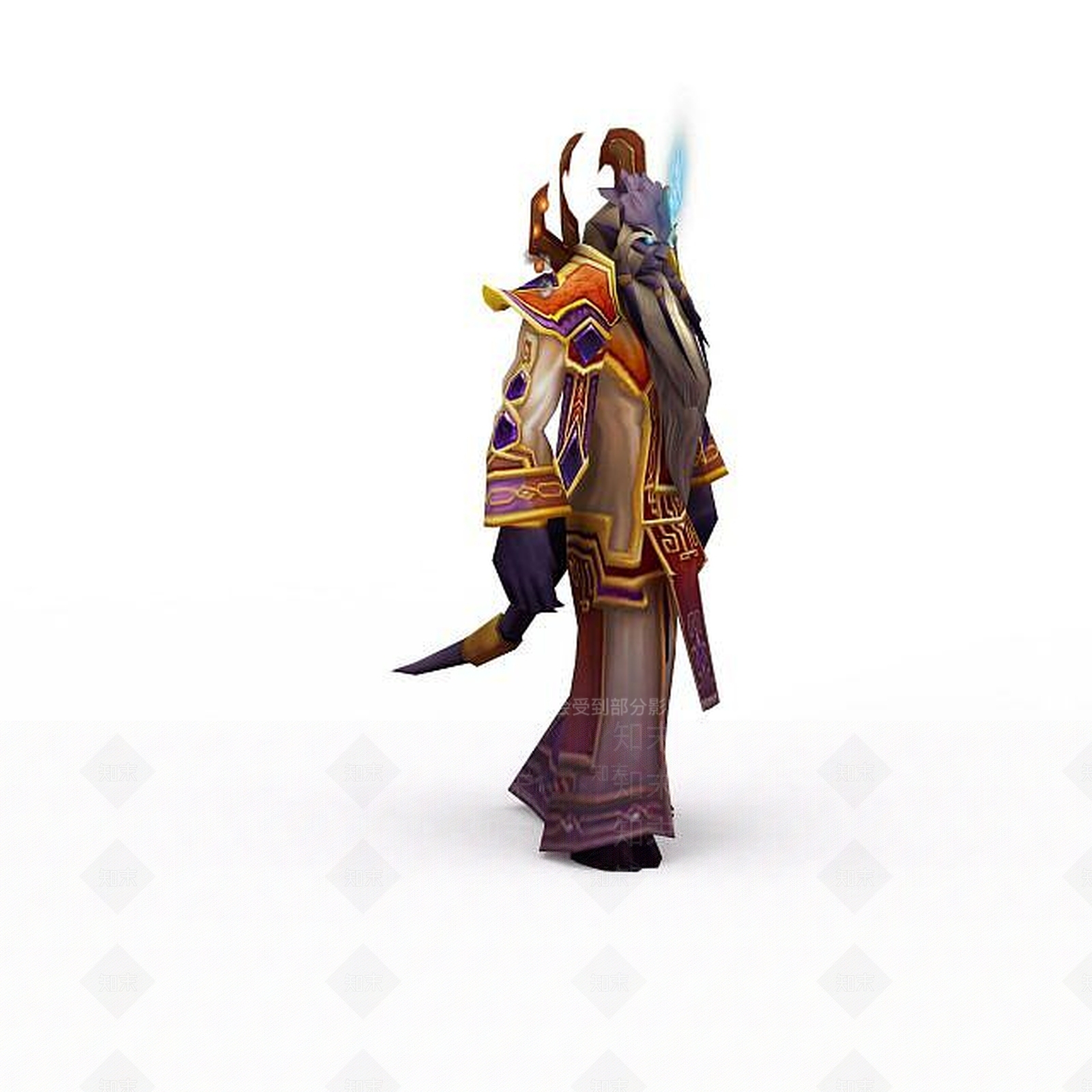 现代WOW魔兽世界系列角色3D模型下载【ID:1198467429】