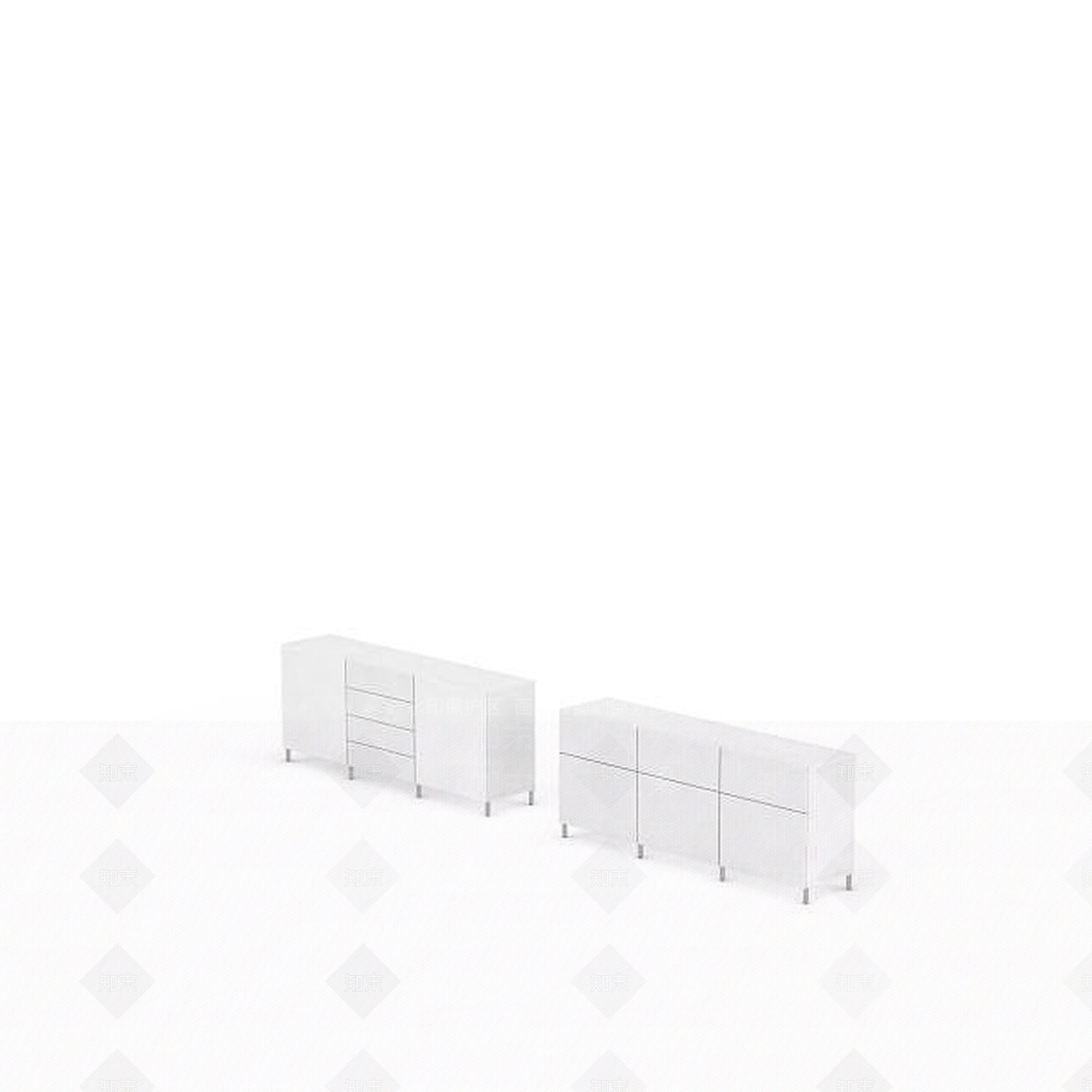 现代简约室内柜子3D模型下载【ID:1198467655】
