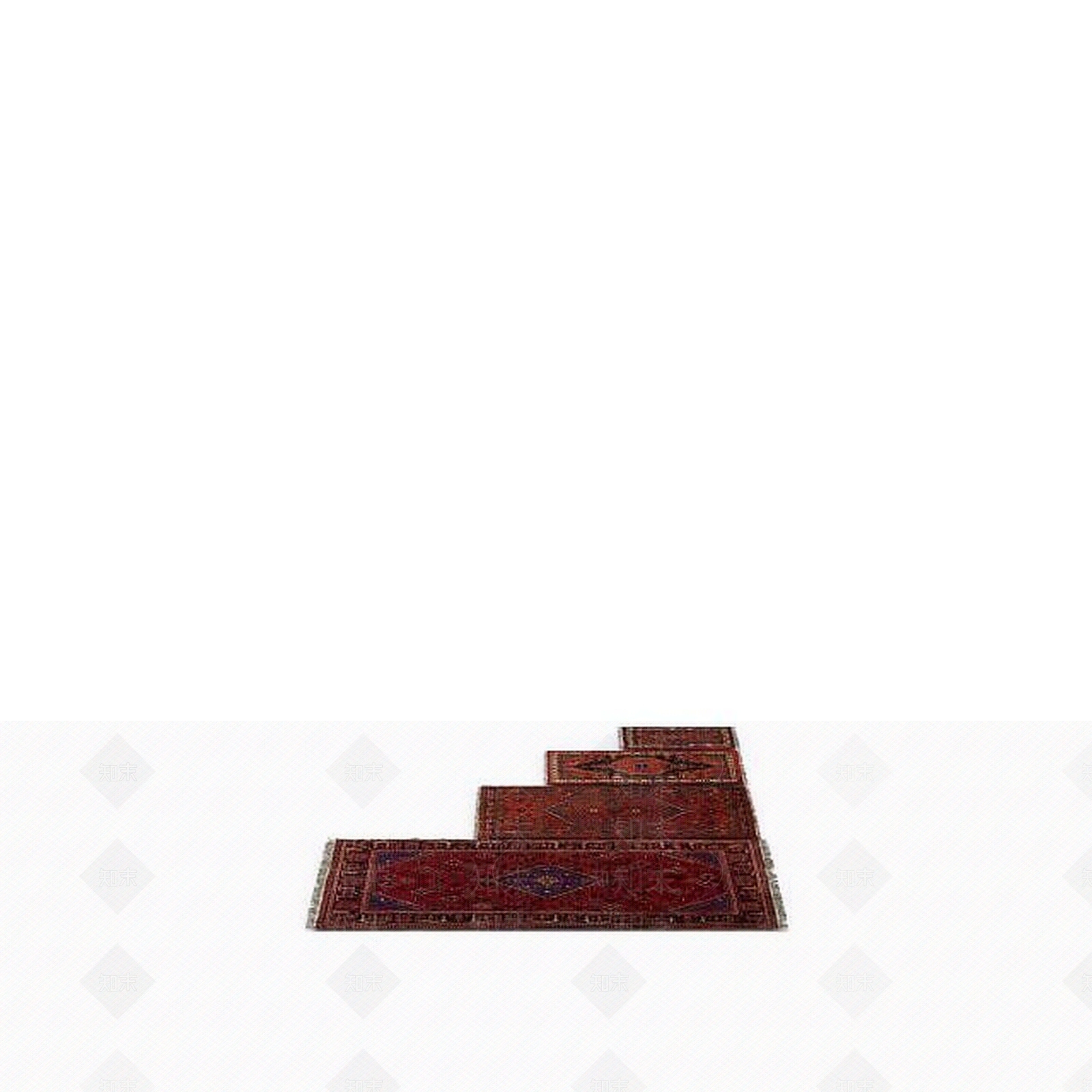 现代室内家居地毯3D模型下载【ID:1198467813】