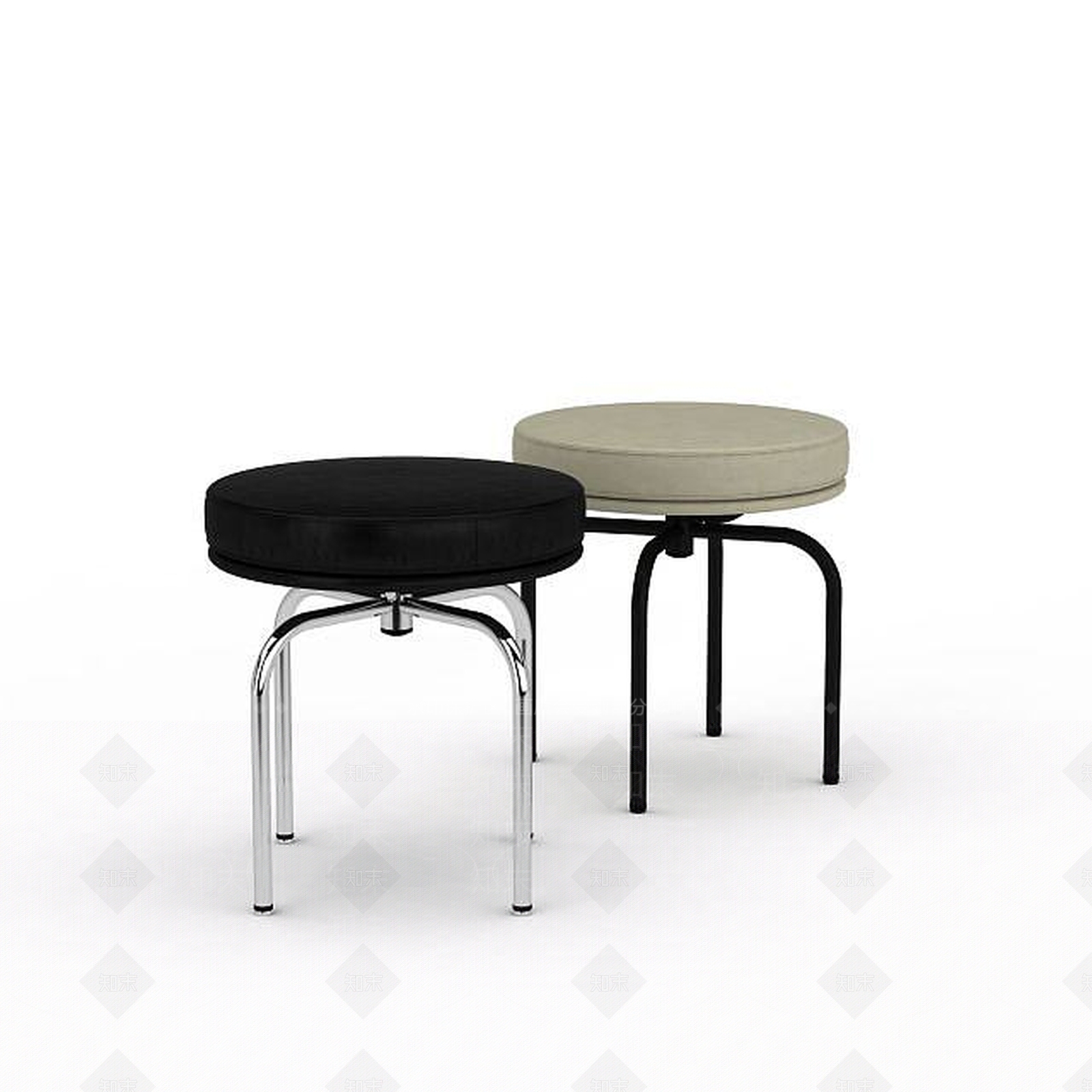 现代家具凳子3D模型下载【ID:1198467886】