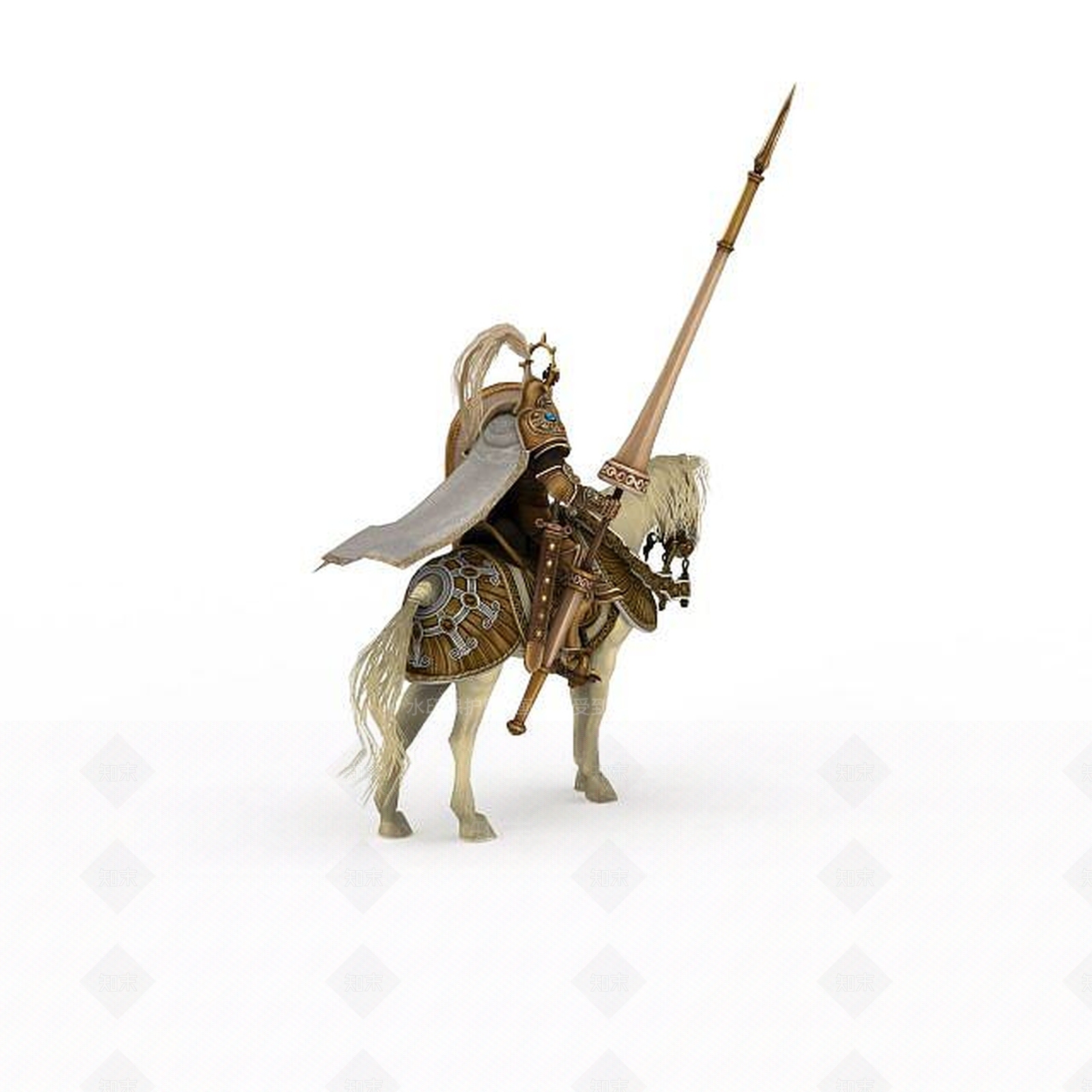 现代英雄无敌6战士角色3D模型下载【ID:1198468254】