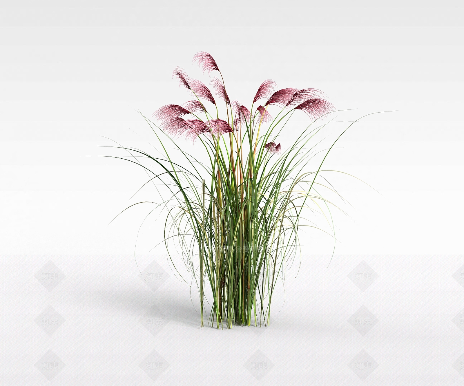 现代绿草3D模型下载【ID:1198608250】