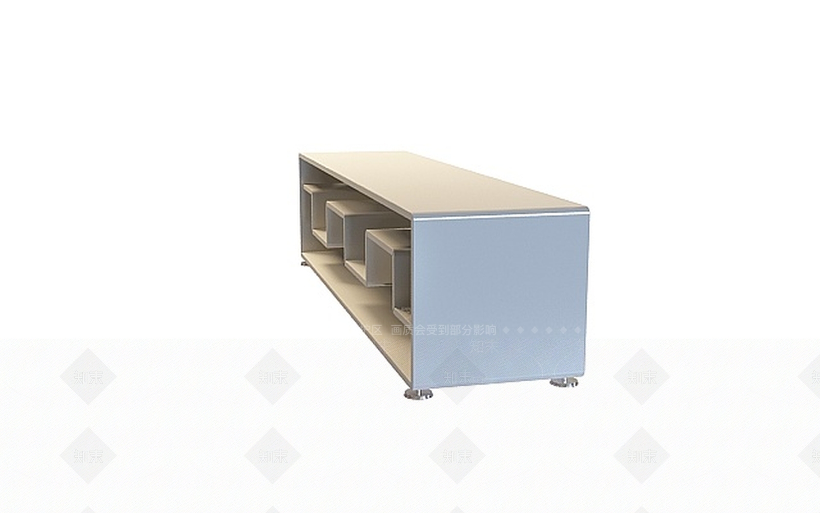 现代电视柜3D模型下载【ID:1198469783】