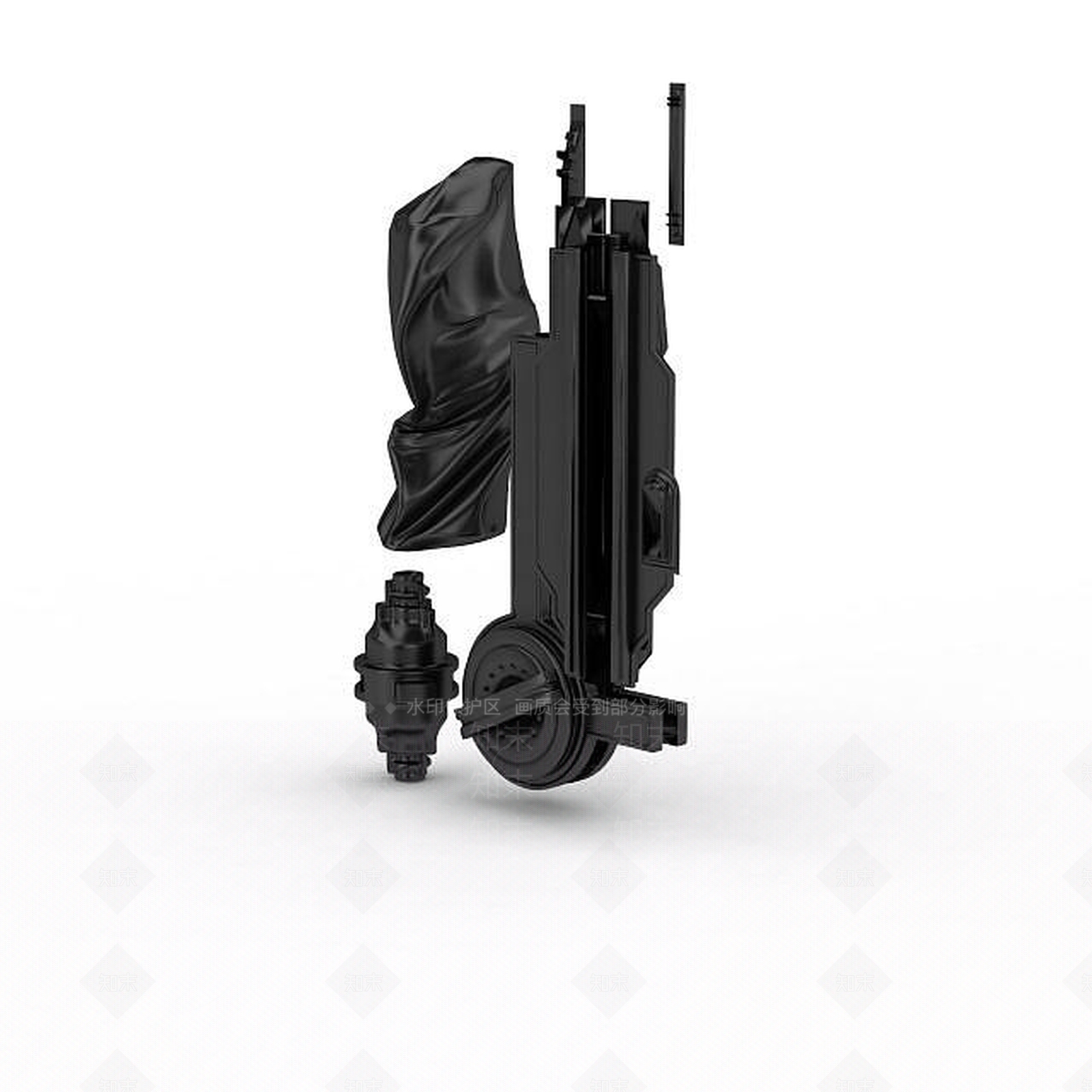 现代工业零件3D模型下载【ID:1198470057】