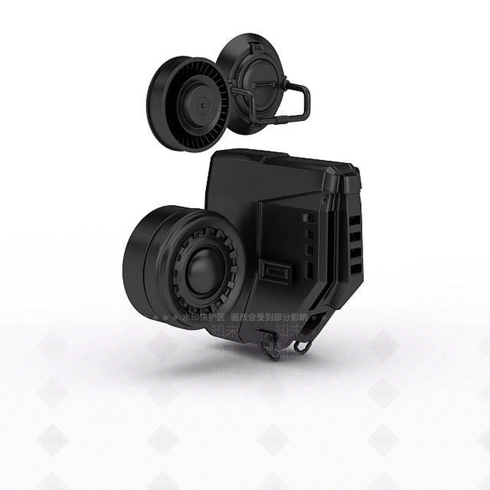 现代工业零件3D模型下载【ID:1198470274】