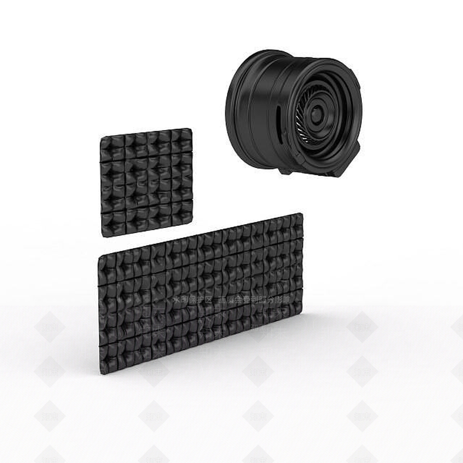 现代工业零件3D模型下载【ID:1198470288】