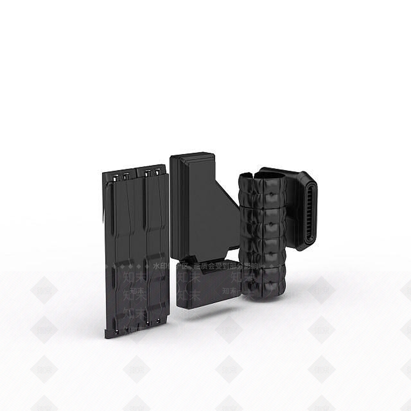 现代工业零件3D模型下载【ID:1198470330】