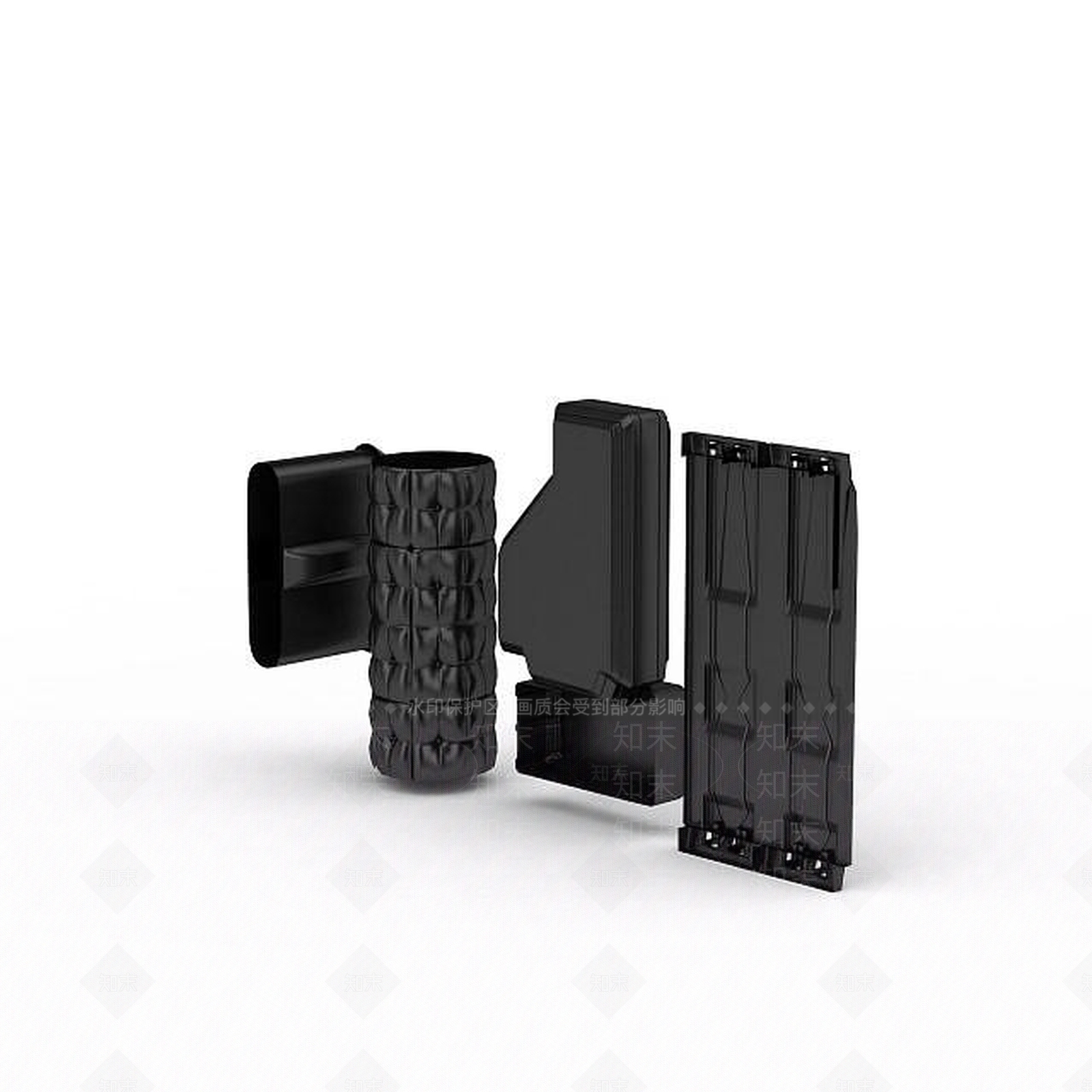 现代工业零件3D模型下载【ID:1198470330】