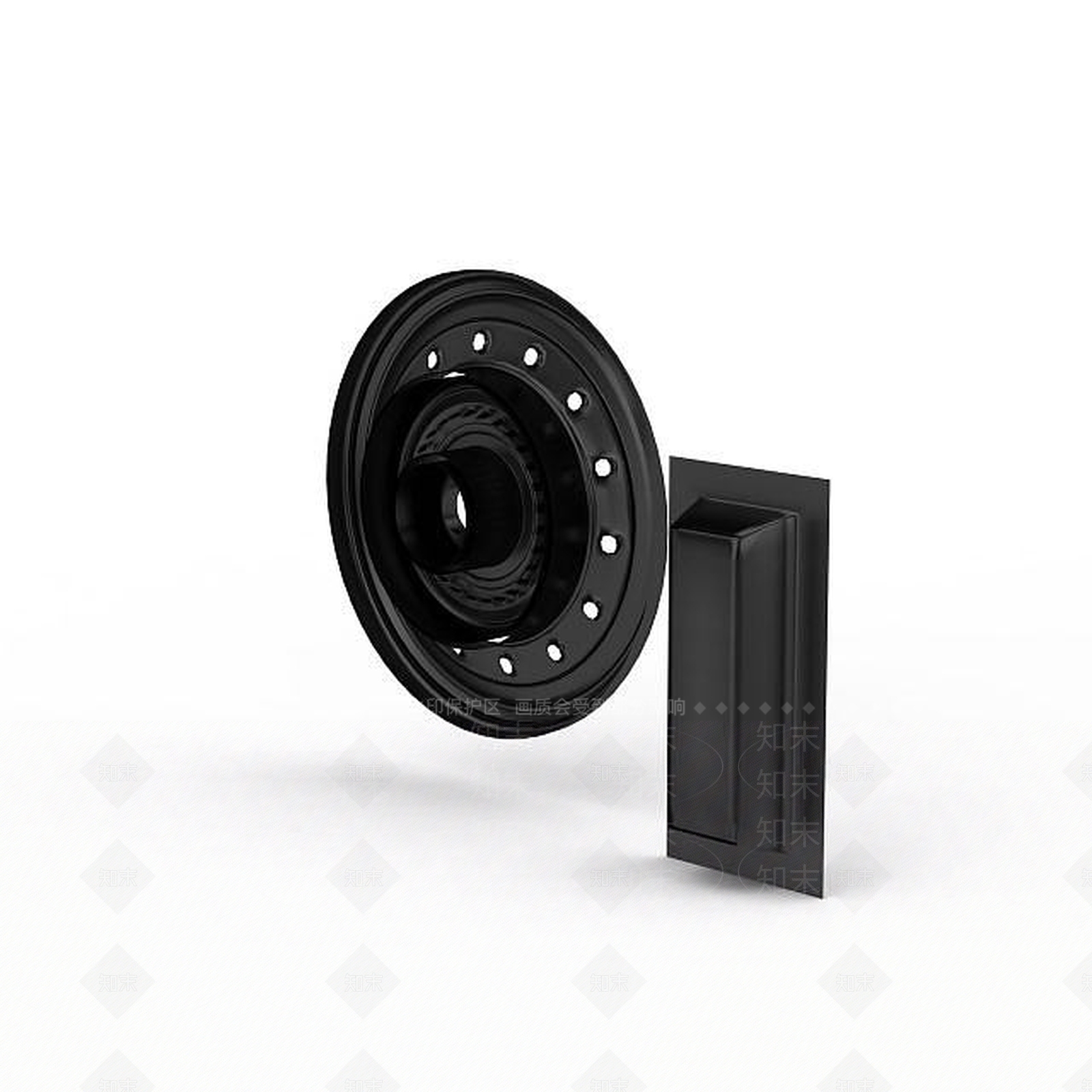 现代工业零件3D模型下载【ID:1198470514】