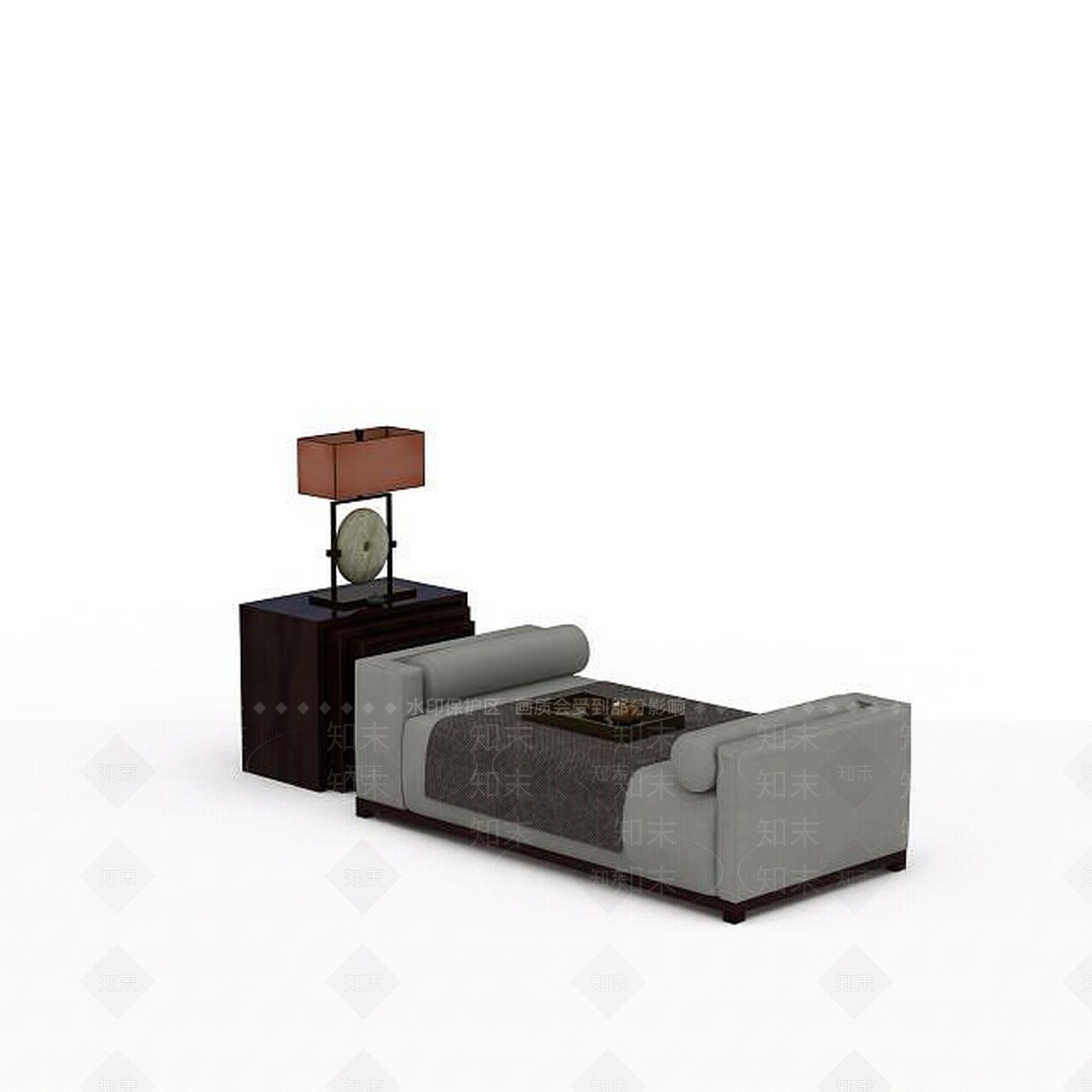 新中式沙发3D模型下载【ID:1198470971】
