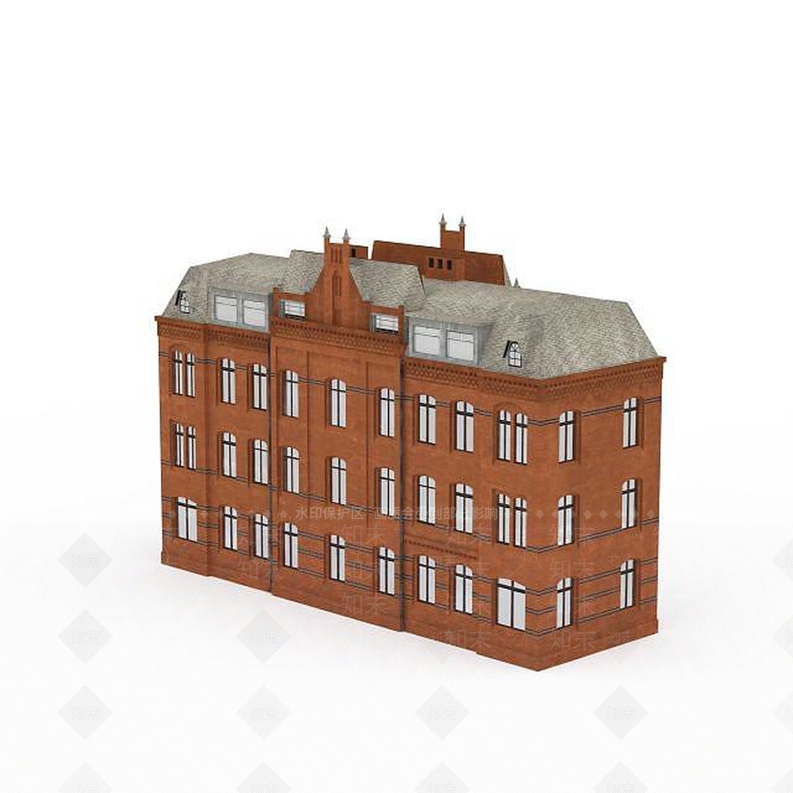 现代建筑3D模型下载【ID:1198471554】