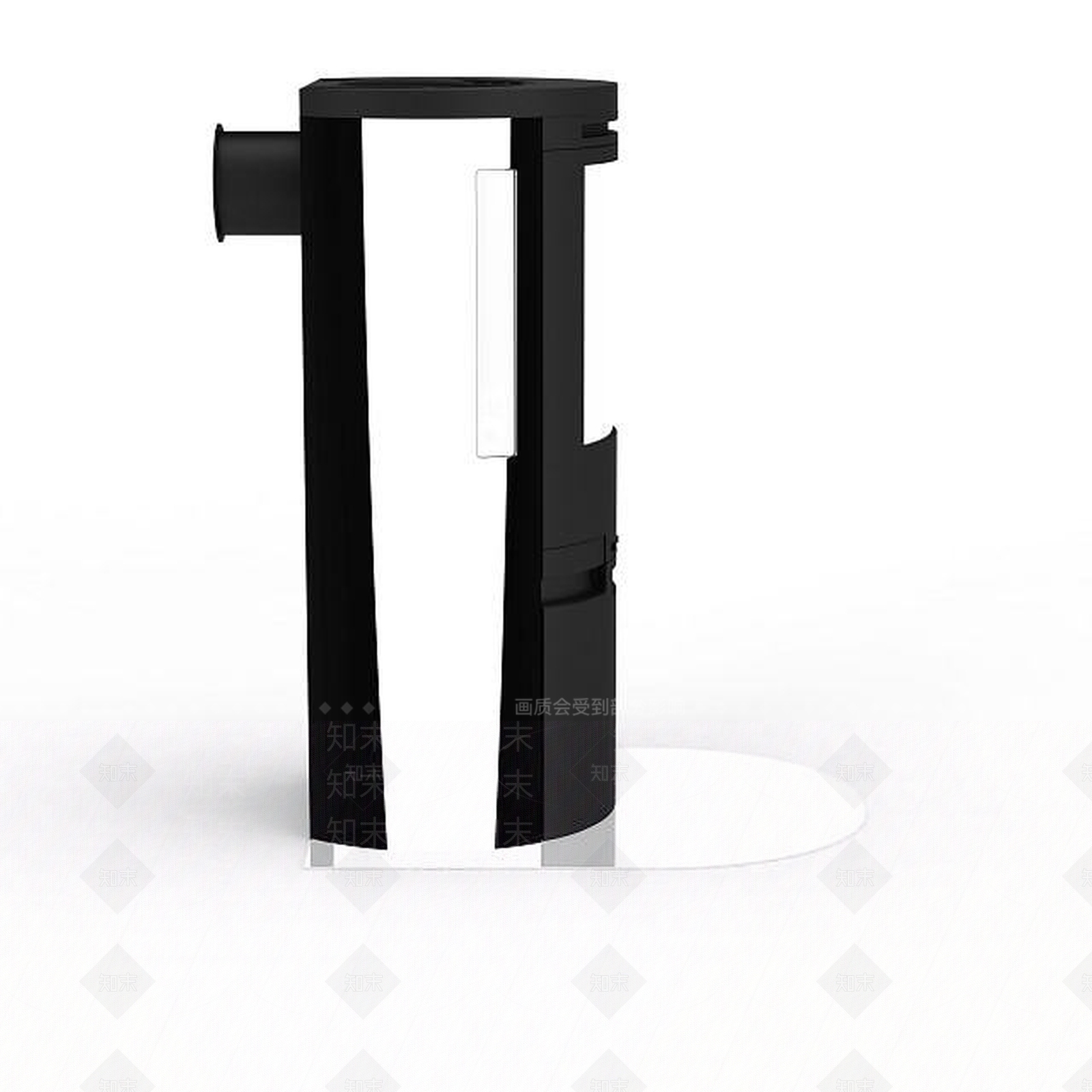 现代真火壁炉3D模型下载【ID:1198471780】
