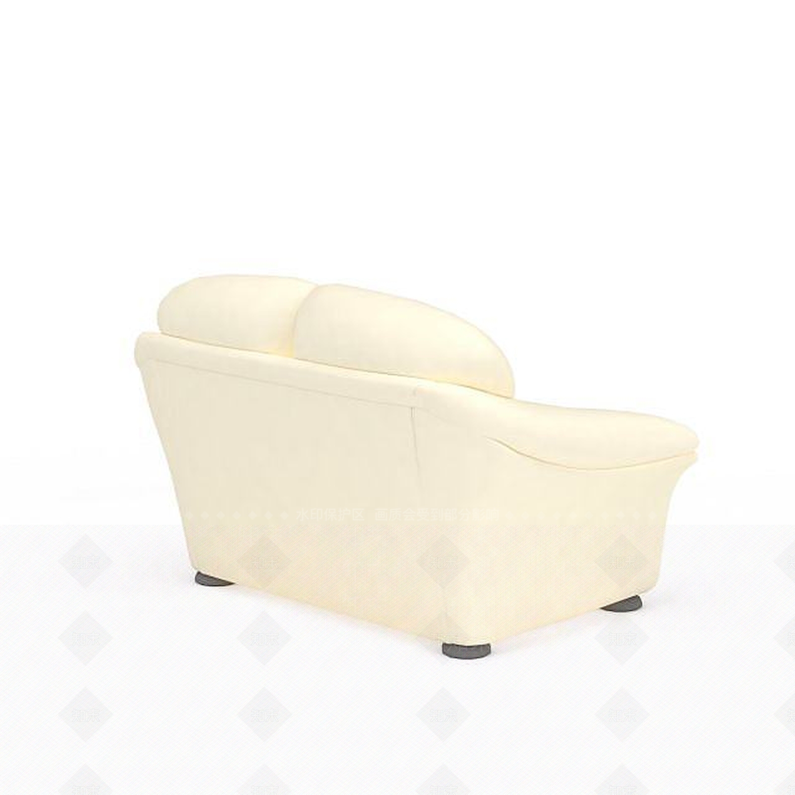 现代单人沙发3D模型下载【ID:1198472060】