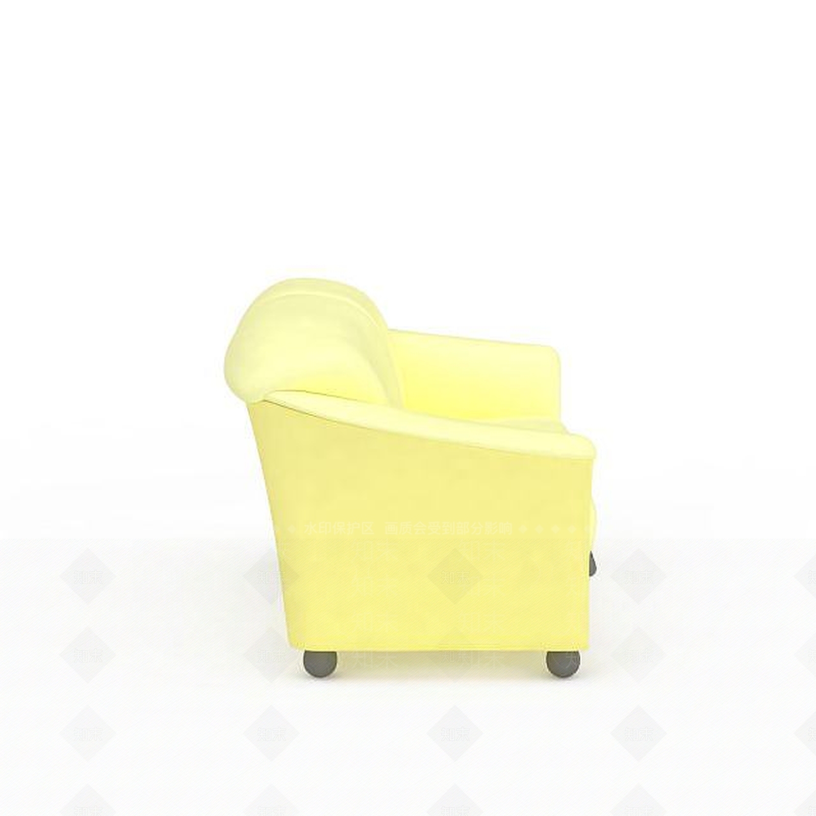 现代双人沙发3D模型下载【ID:1198472023】