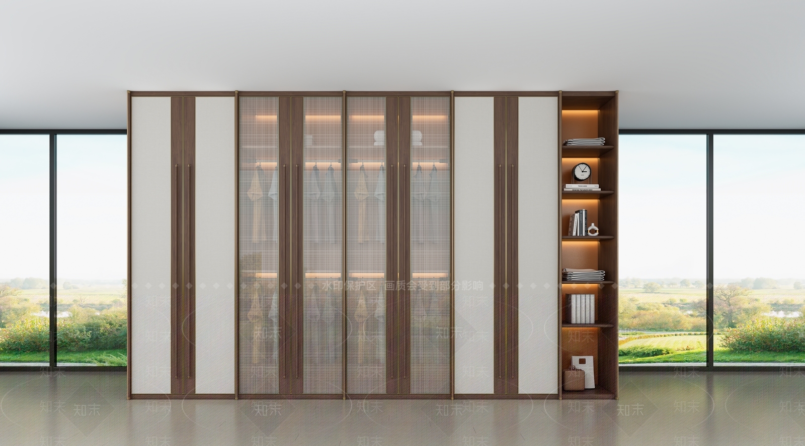 新中式中式衣柜3D模型下载【ID:1198480151】