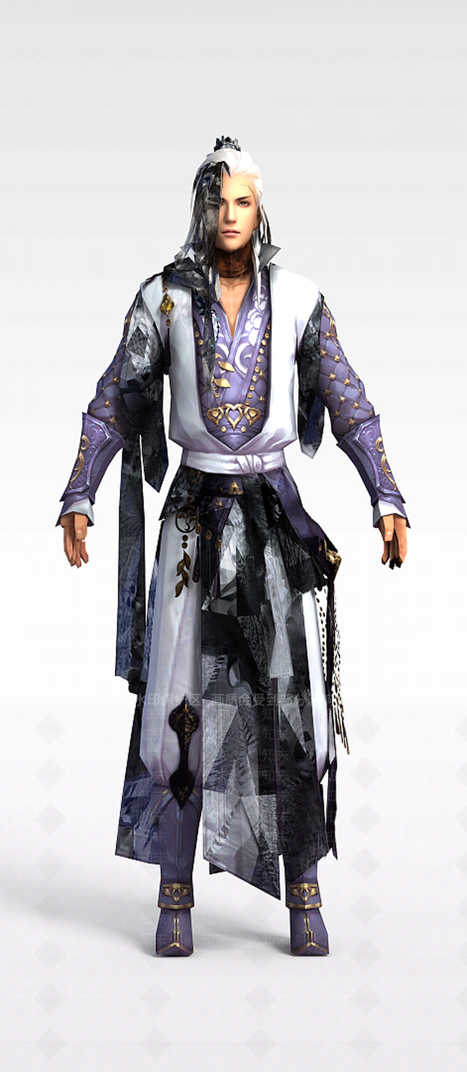 现代虚拟人物3D模型下载【ID:1199787068】