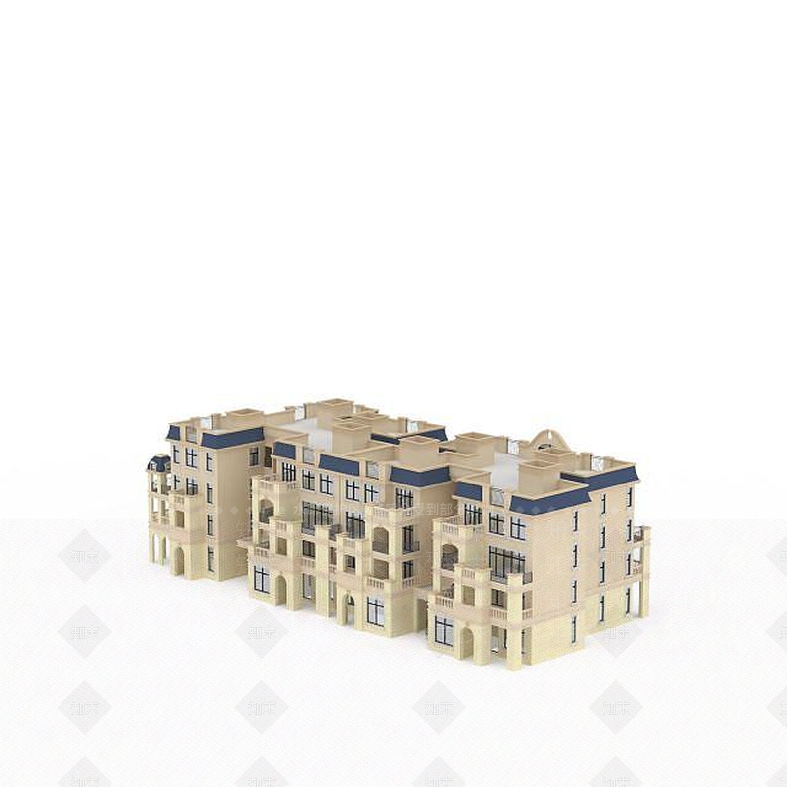 现代其他建筑外观3D模型下载【ID:1199767031】