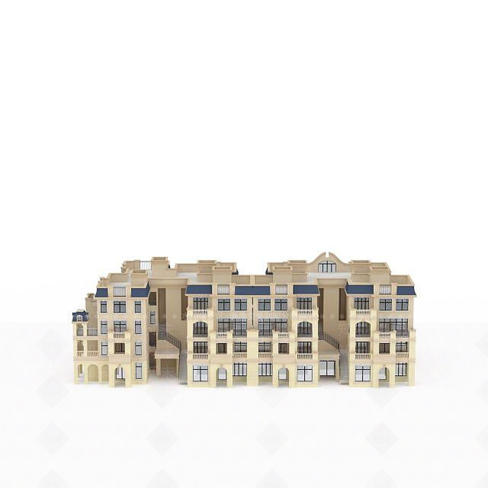 现代其他建筑外观3D模型下载【ID:1199767031】