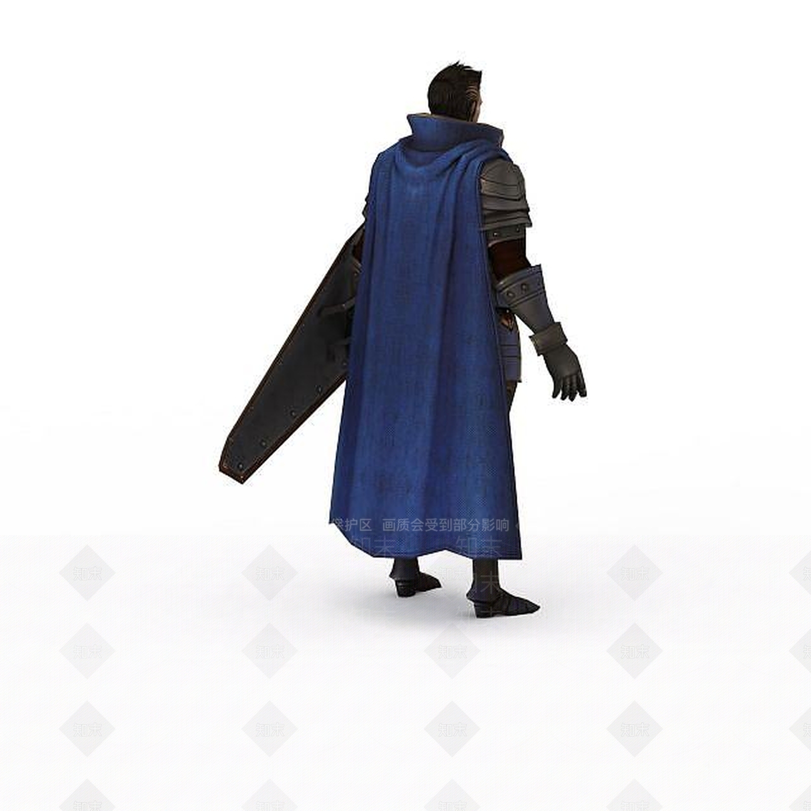 现代虚拟人物3D模型下载【ID:1199762139】